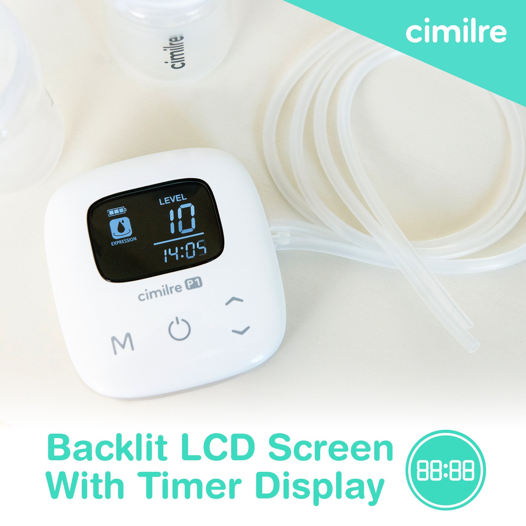 Double Electric Breast Pump Kit Cimilre® P1 - image 8