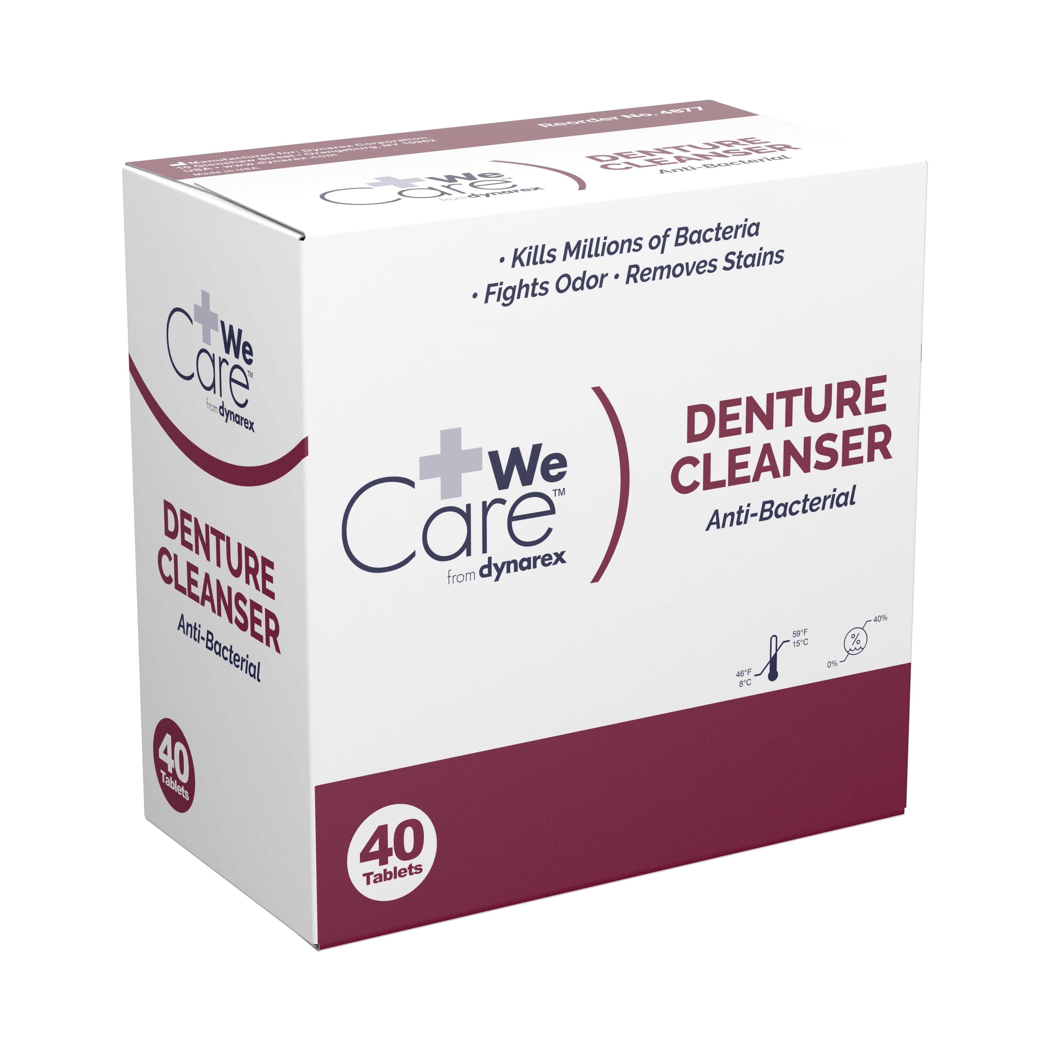 Denture Cleaner We Care™ from Dynarex® Tablet - image 3