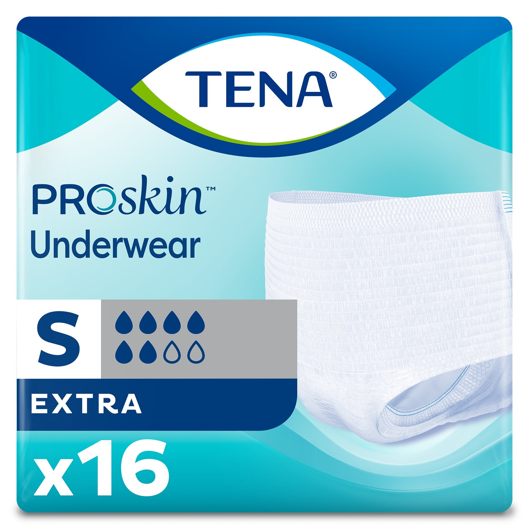 Tena® Ultimate-Extra Absorbent Underwear, Small (16 Units)