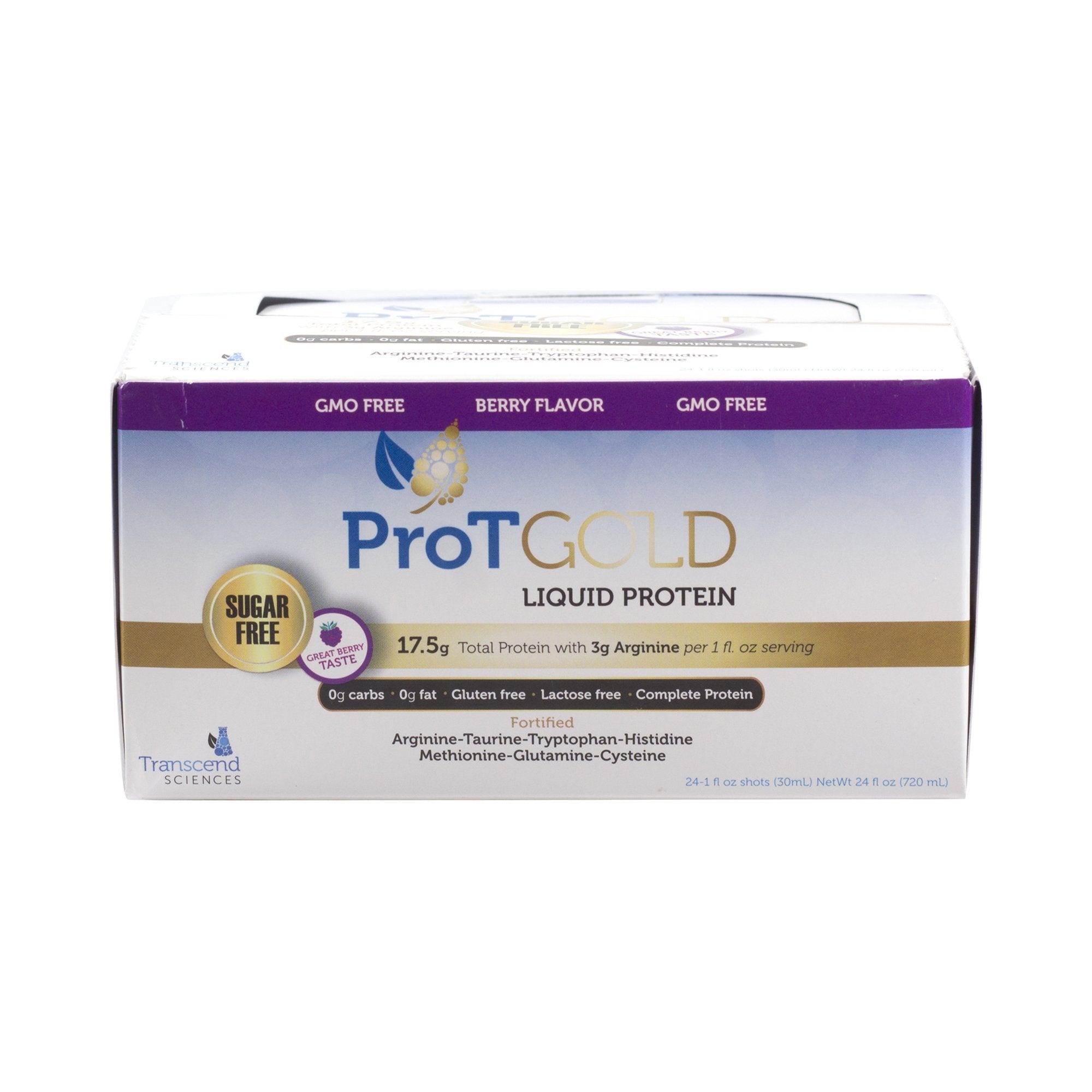 Oral Supplement ProT Gold Berry Flavor Liquid 1 oz. Individual Packet - image 3