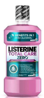 Mouthwash Listerine®Total Care Zero 16.9 oz. Fresh Mint Flavor
