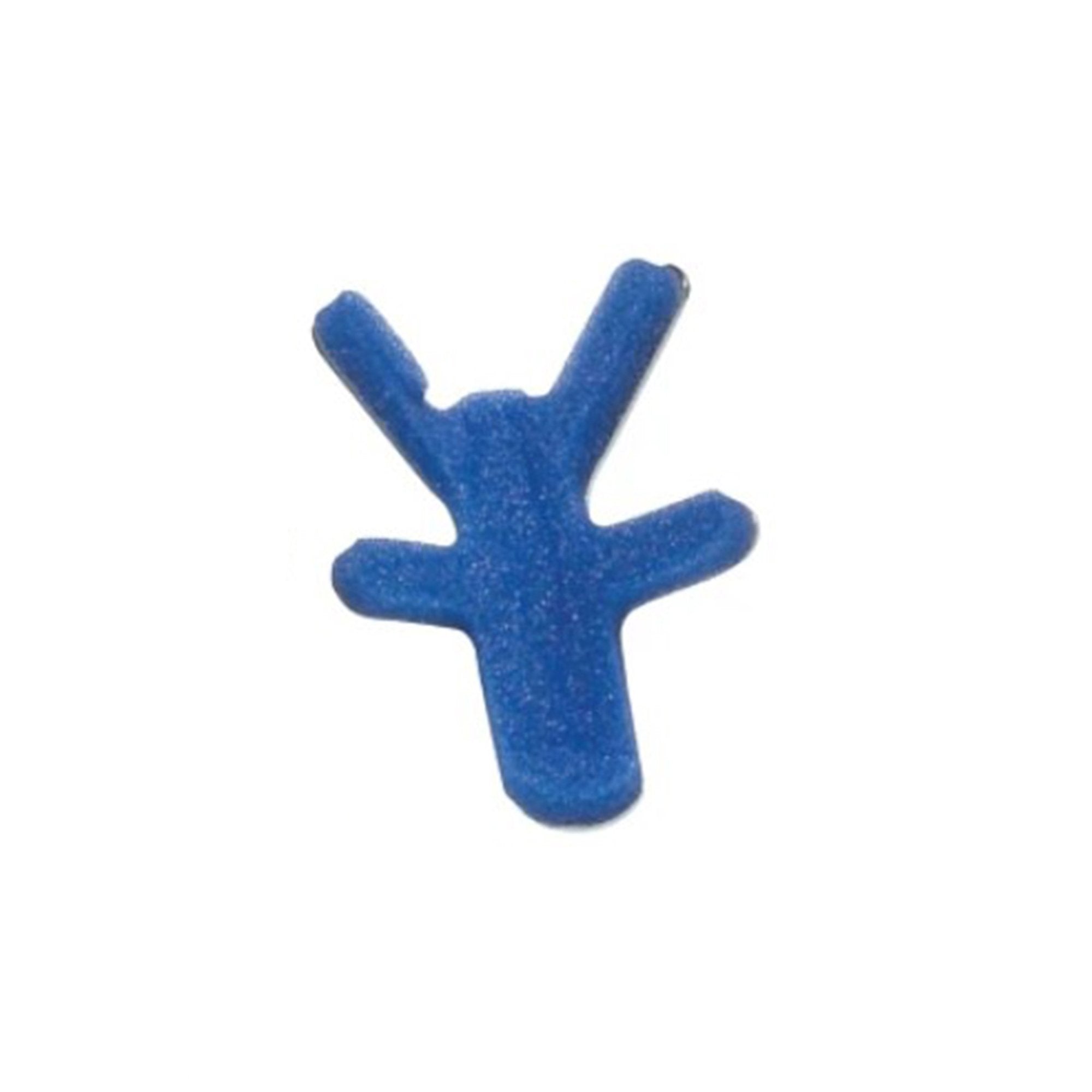 Finger Splint ProCare® Adult Large Bendable Prong Closure Left or Right Hand Blue / Silver - image 3