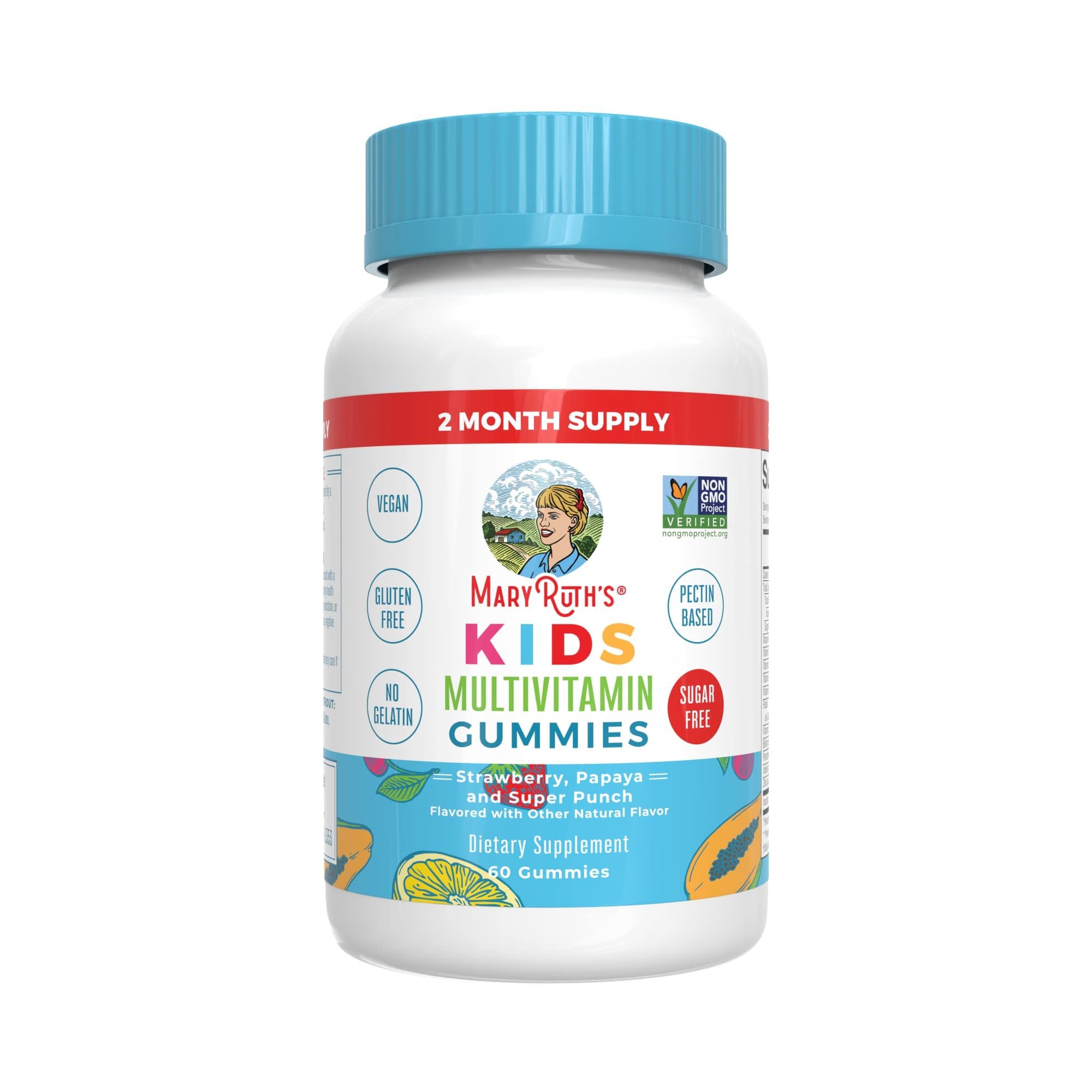 Mary Ruth's® Kids Multivitamin with Zinc and Iodine Gummies, Fruit Flavors