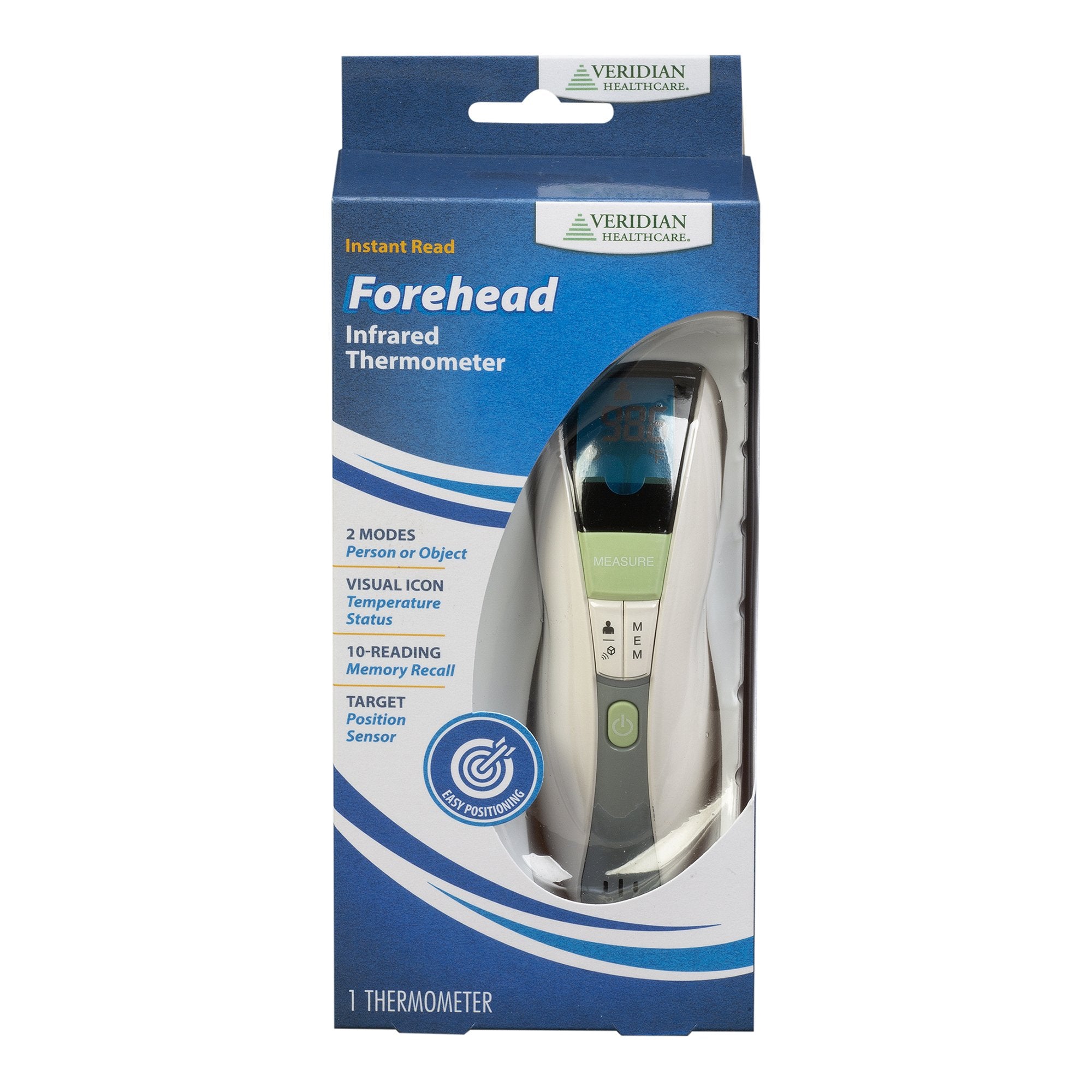 Non-Contact Skin Surface Thermometer Veridian Infrared Skin Probe Handheld - image 7
