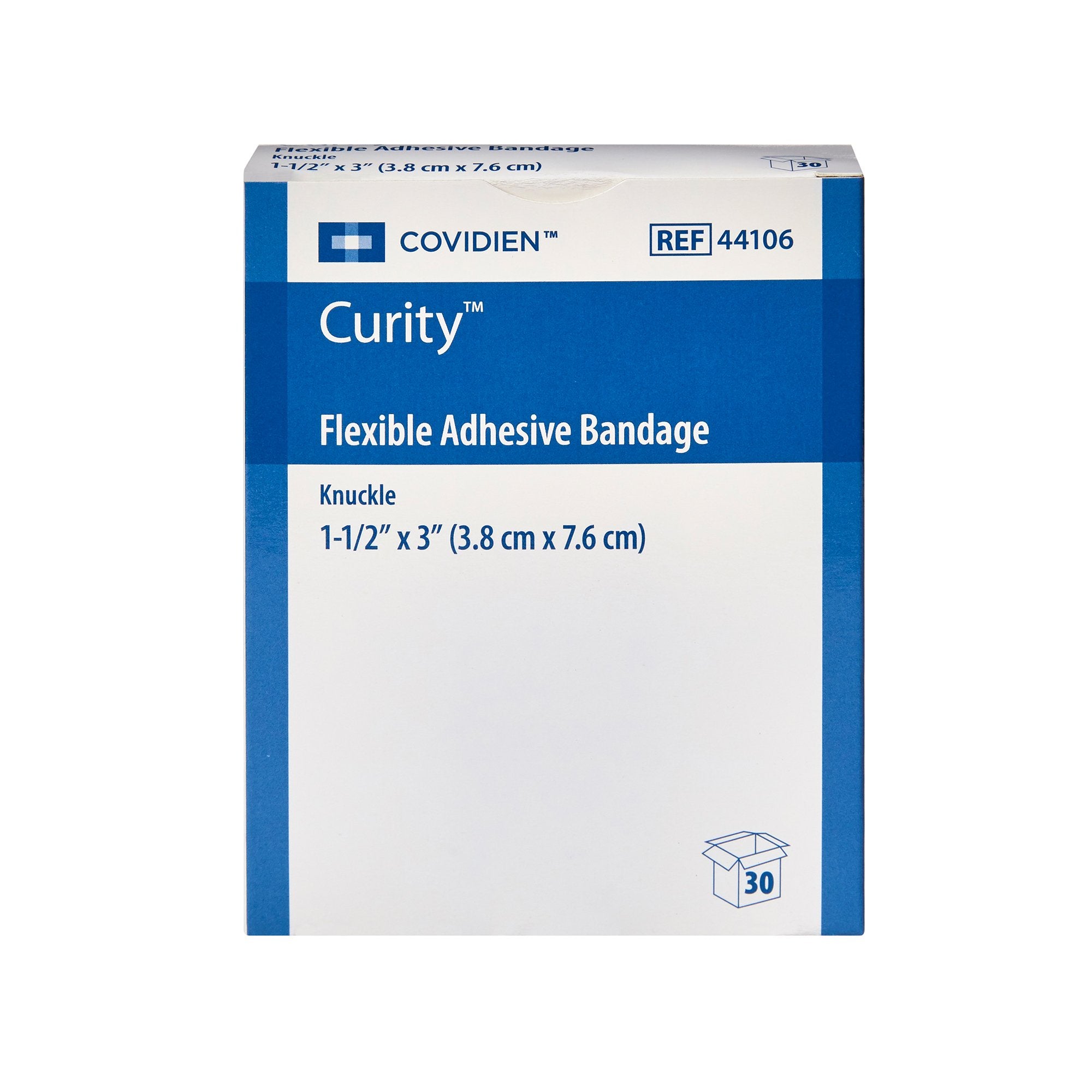 Adhesive Strip Curity™ Fabric Tan 1-1/2 X 3 Inch Sterile - image 2