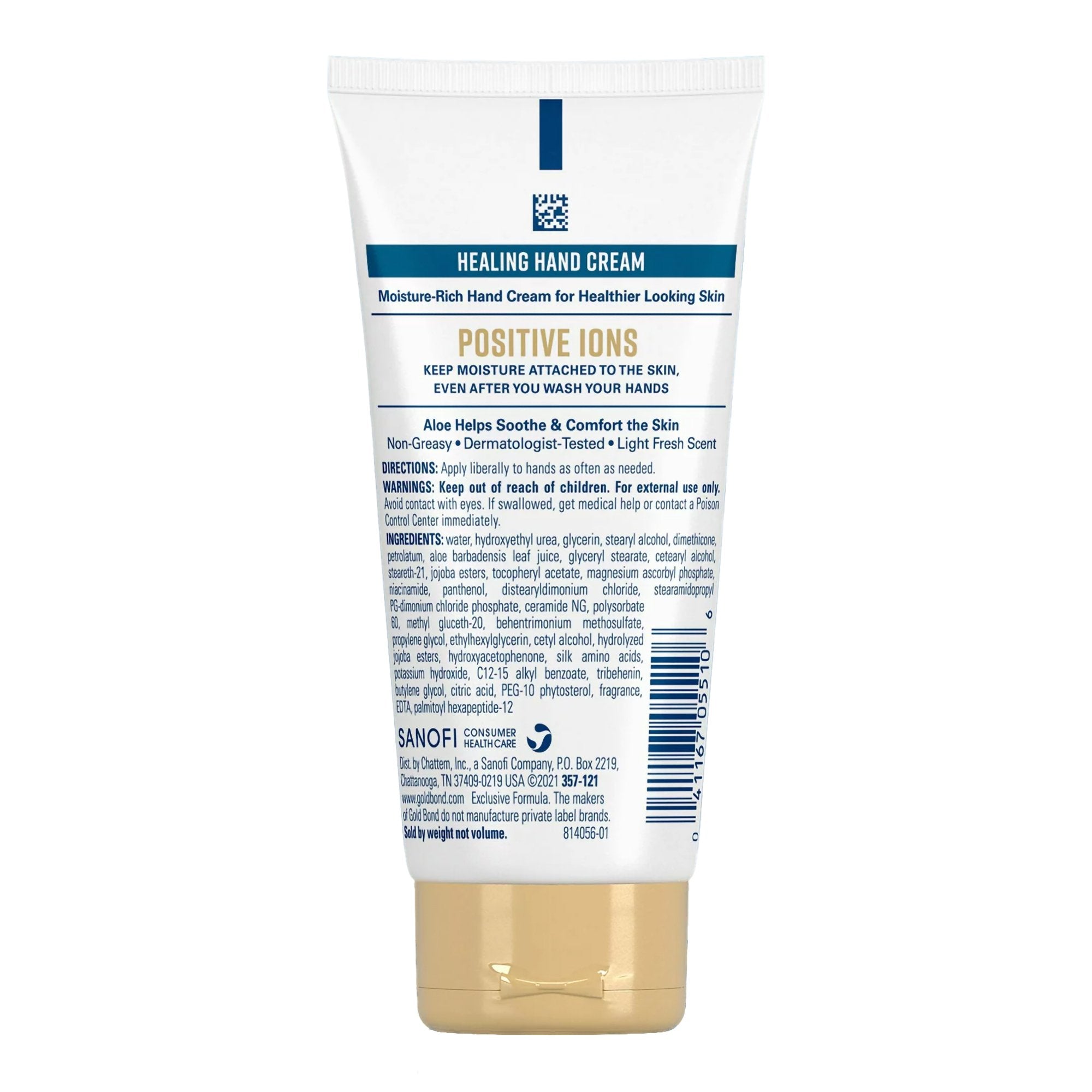 Hand Moisturizer Gold Bond® Healing 3 oz. Tube Scented Cream - image 2