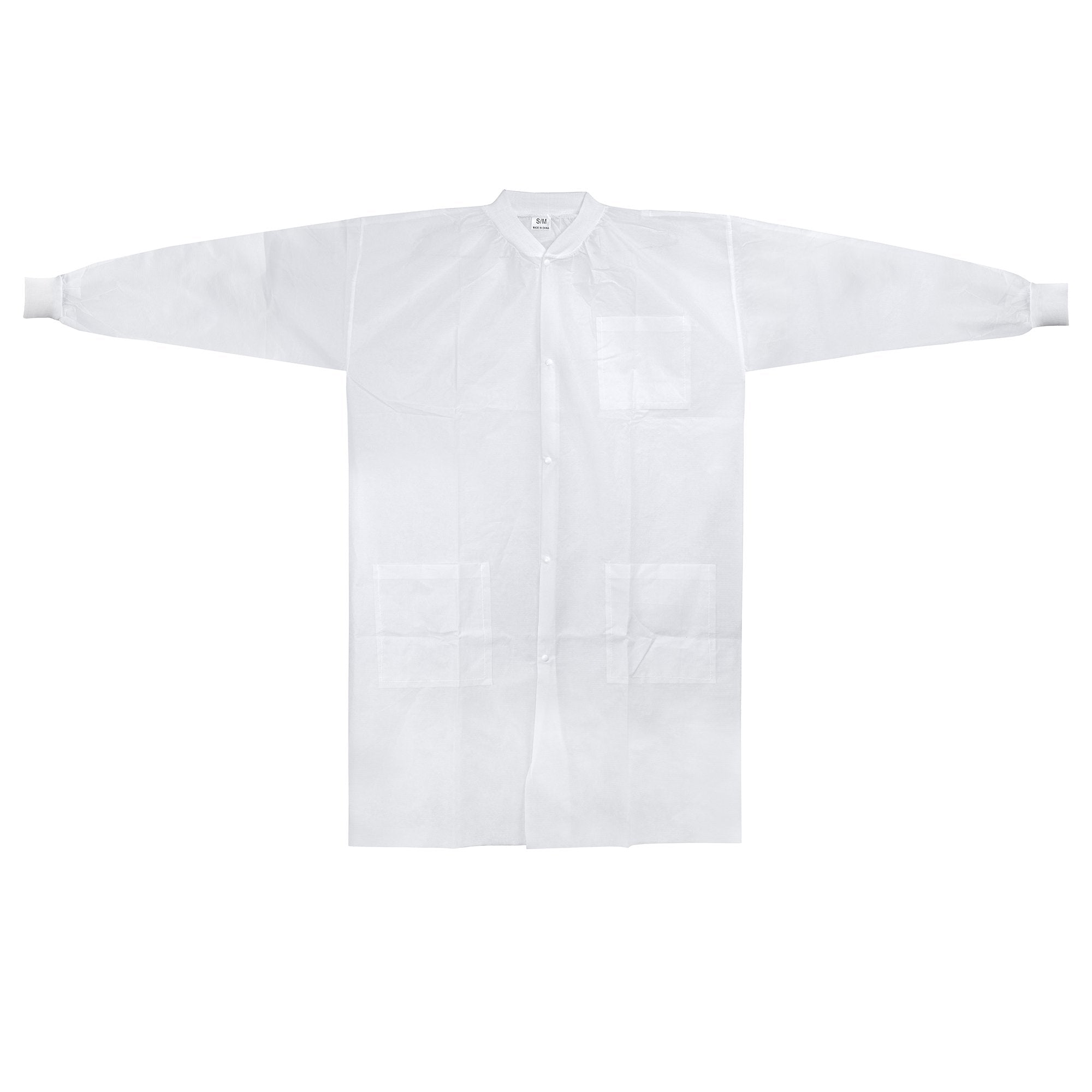 McKesson Lab Coat, Small / Medium, White (10 Units)