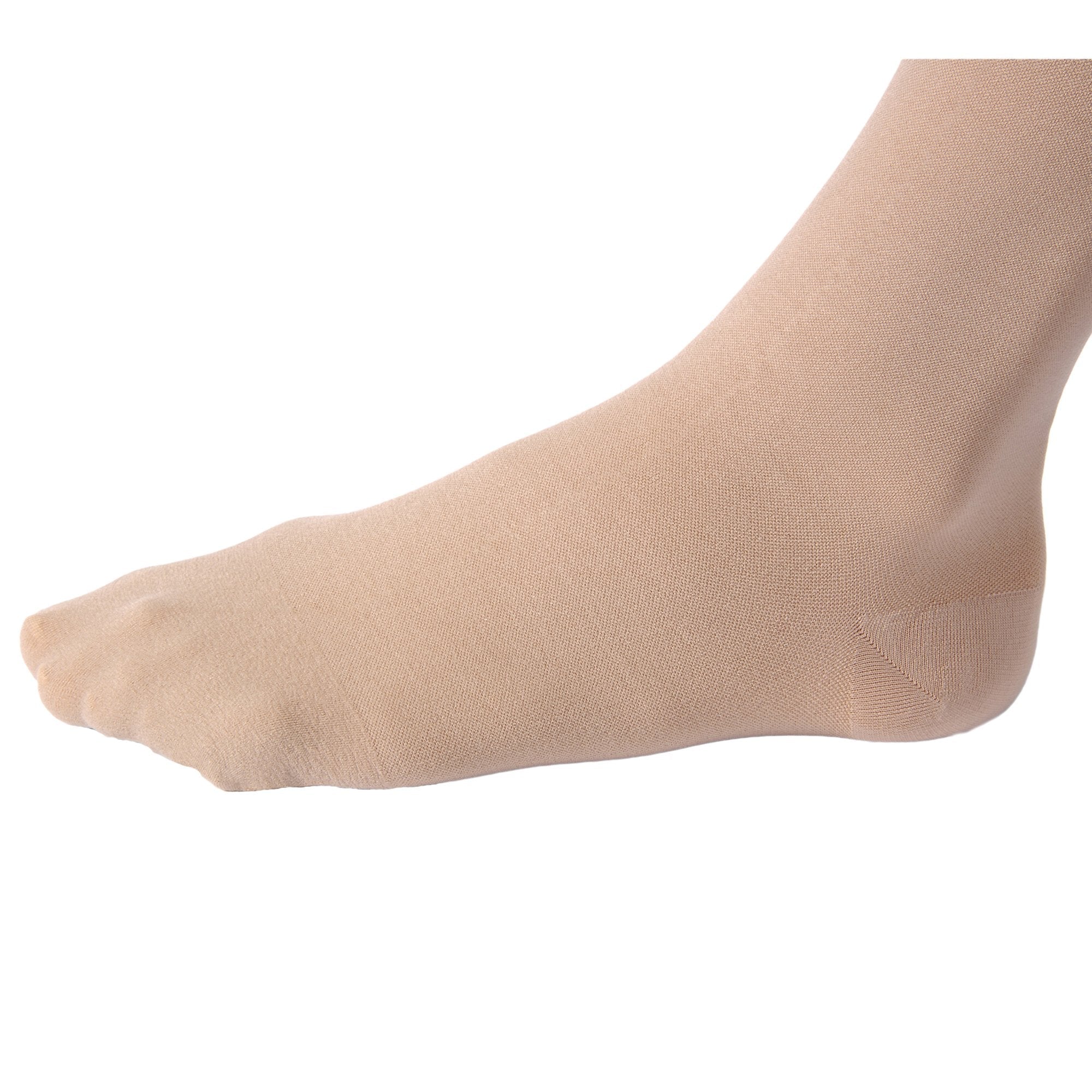 Relief® Compression Knee-High Stockings, Large, Beige (1 Unit)