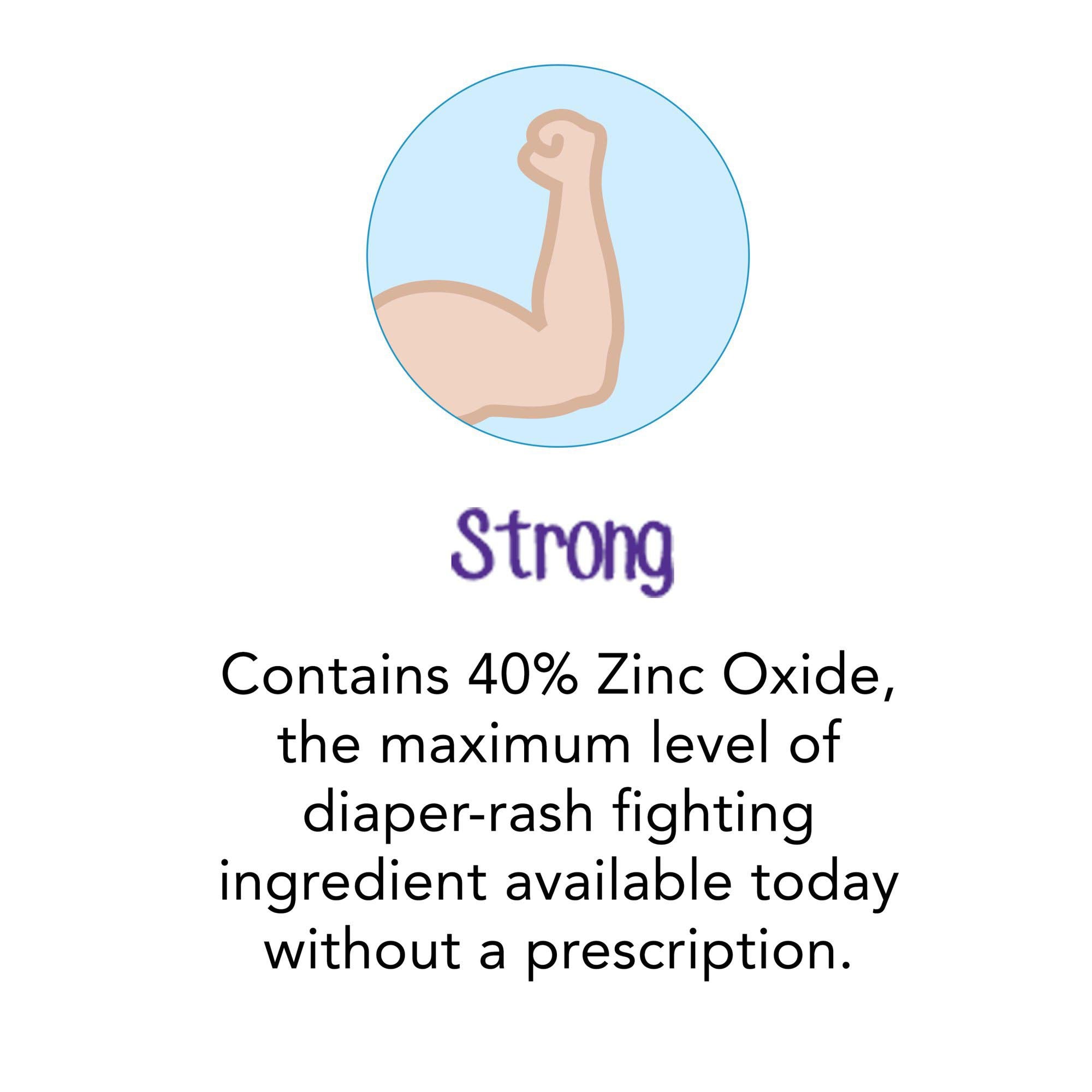 Diaper Rash Treatment Desitin® Maximum Strength 2 oz. Tube Scented Paste - image 10