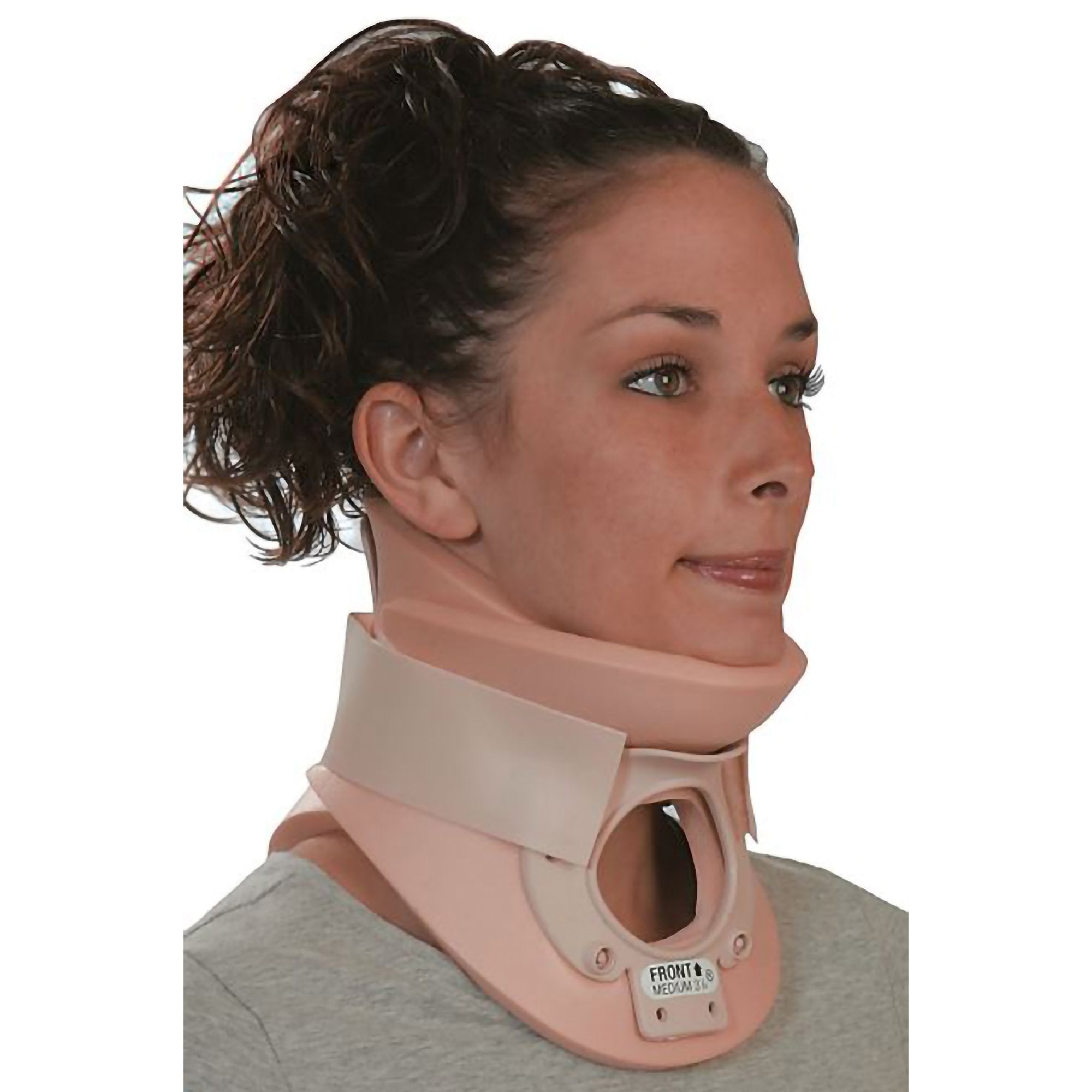 Rigid Cervical Collar Ossur® Philadelphia® Preformed Adult Medium Two-Piece / Trachea Opening 3-1/4 Inch Height 13 to 16 Inch Neck Circumference - image 6