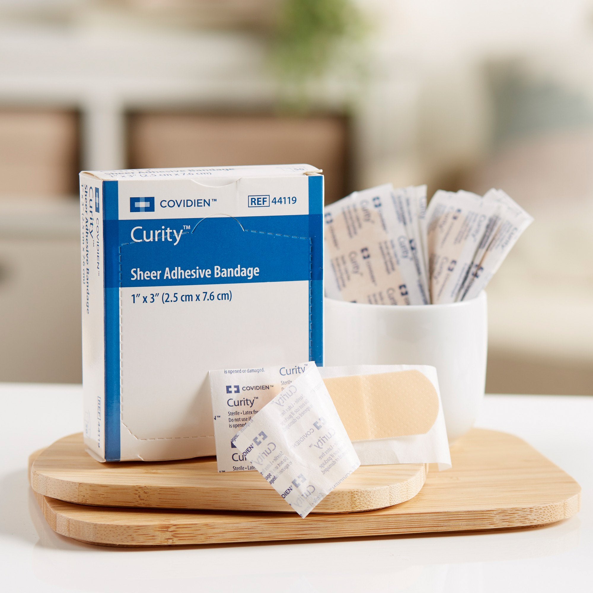 Adhesive Strip Curity™ Plastic Sheer 1 X 3 Inch Sterile - image 6