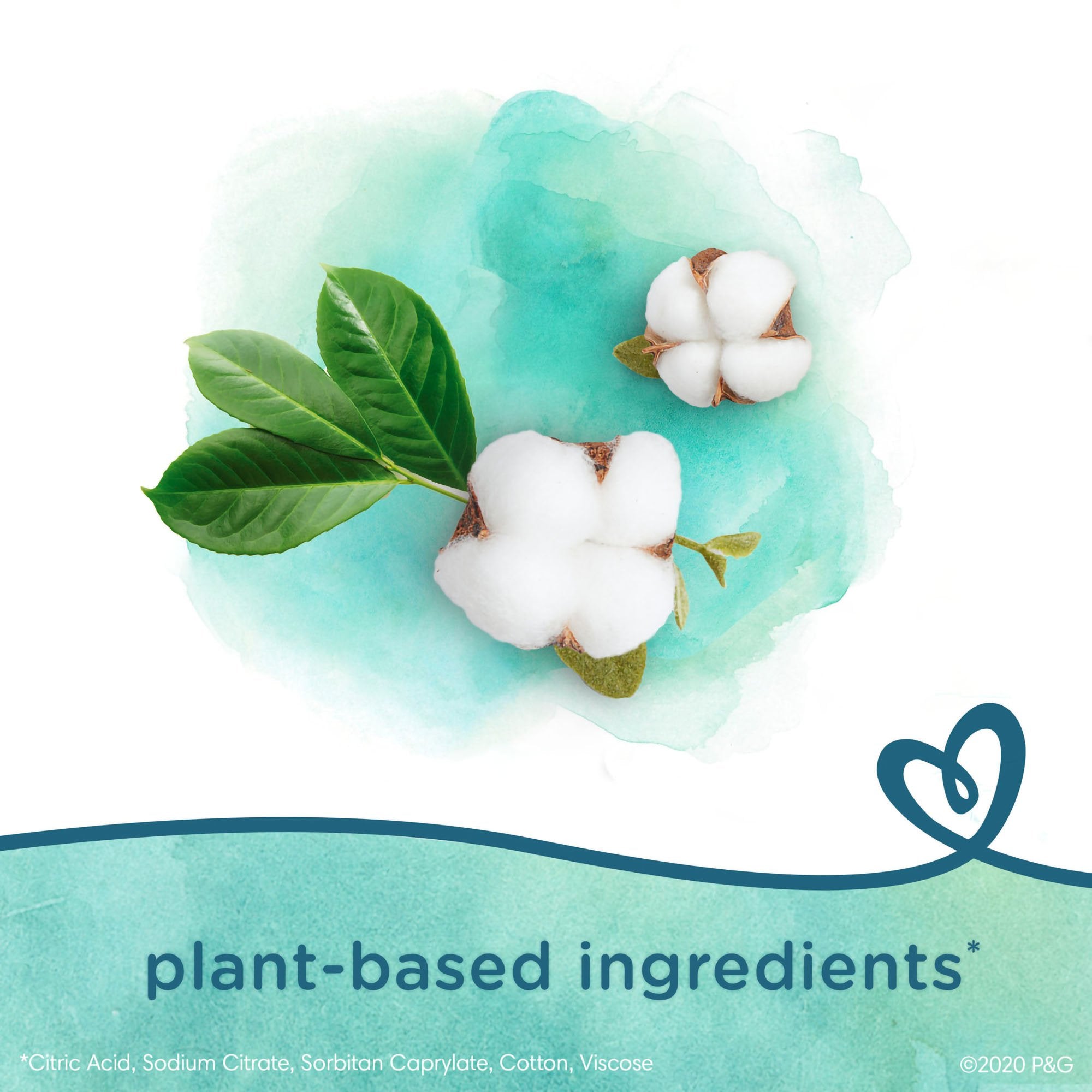 Baby Wipe Pampers® Aqua Pure® Soft Pack Unscented 56 Count - image 3