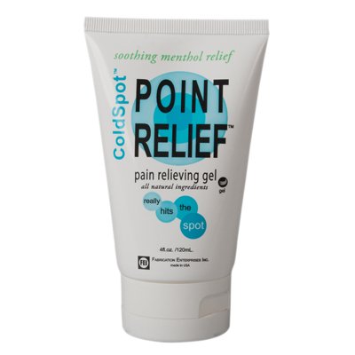 Topical Pain Relief Point Relief® ColdSpot™ Menthol / MSM / Ilex / Arnica Topical Gel 4 oz.