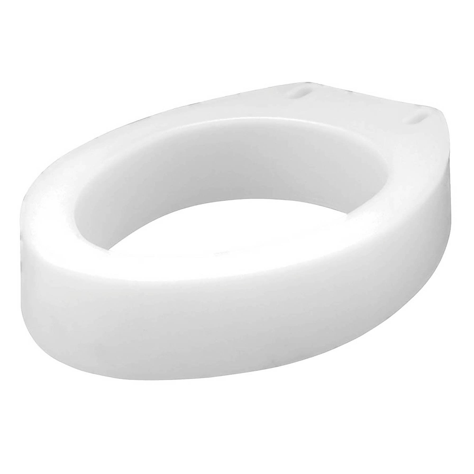 Raised Toilet Seat Carex® 3-1/2 Inch Height Elongated 300 lbs. Weight Capacity