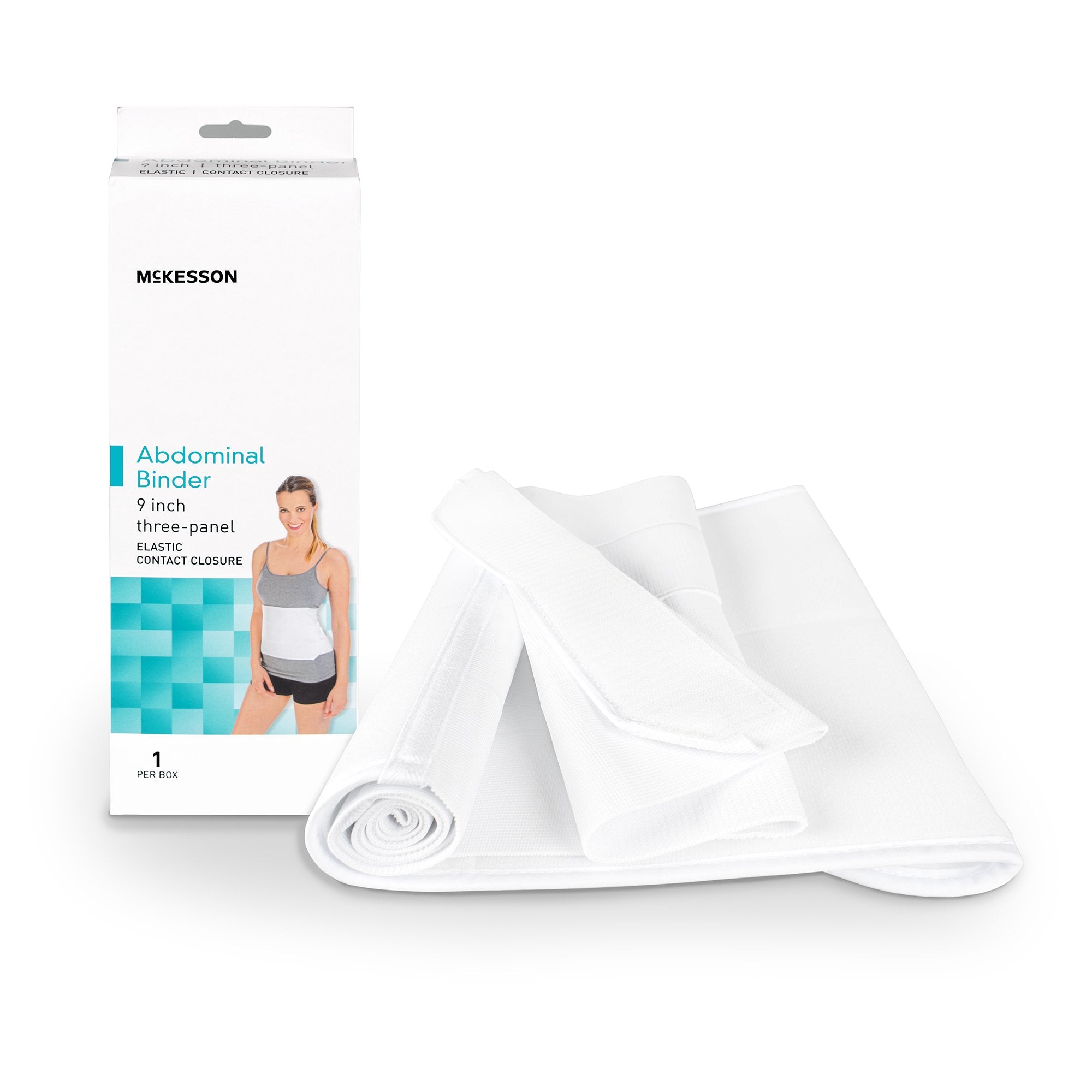 McKesson 3-Panel Abdominal Binder, Large / Extra Large (1 Unit)