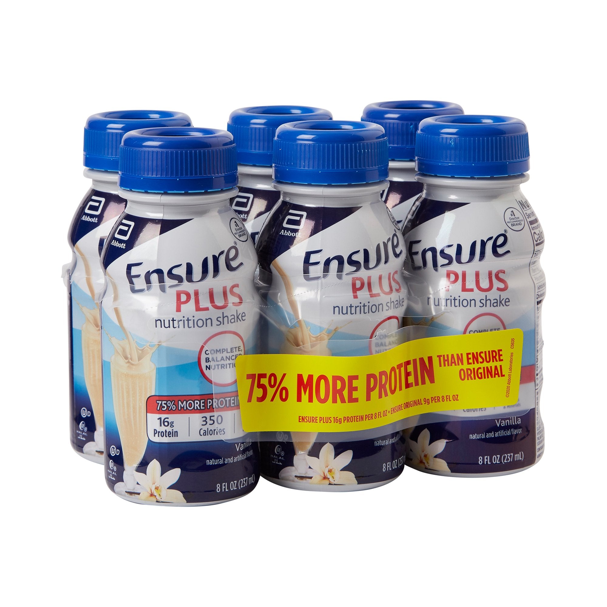 Oral Supplement Ensure® Plus Nutrition Shake Vanilla Flavor Liquid 8 oz. Bottle - image 4