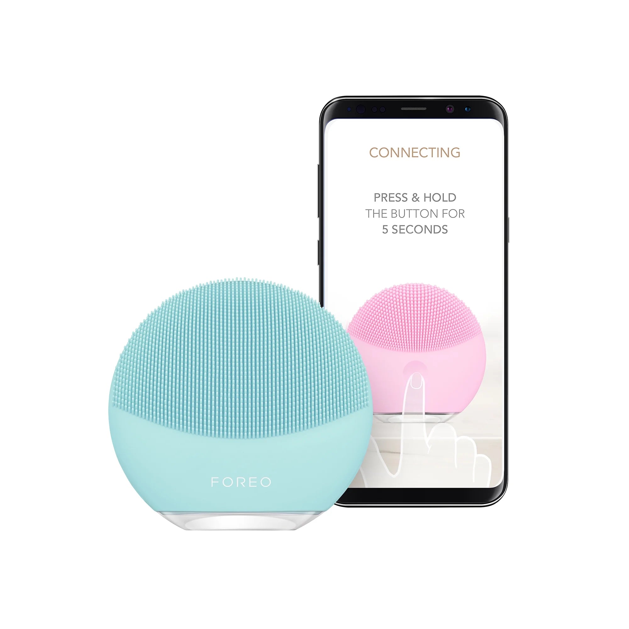 LUNA Mini 3 Smart Facial Cleansing Massager for All Skin Types - Mint