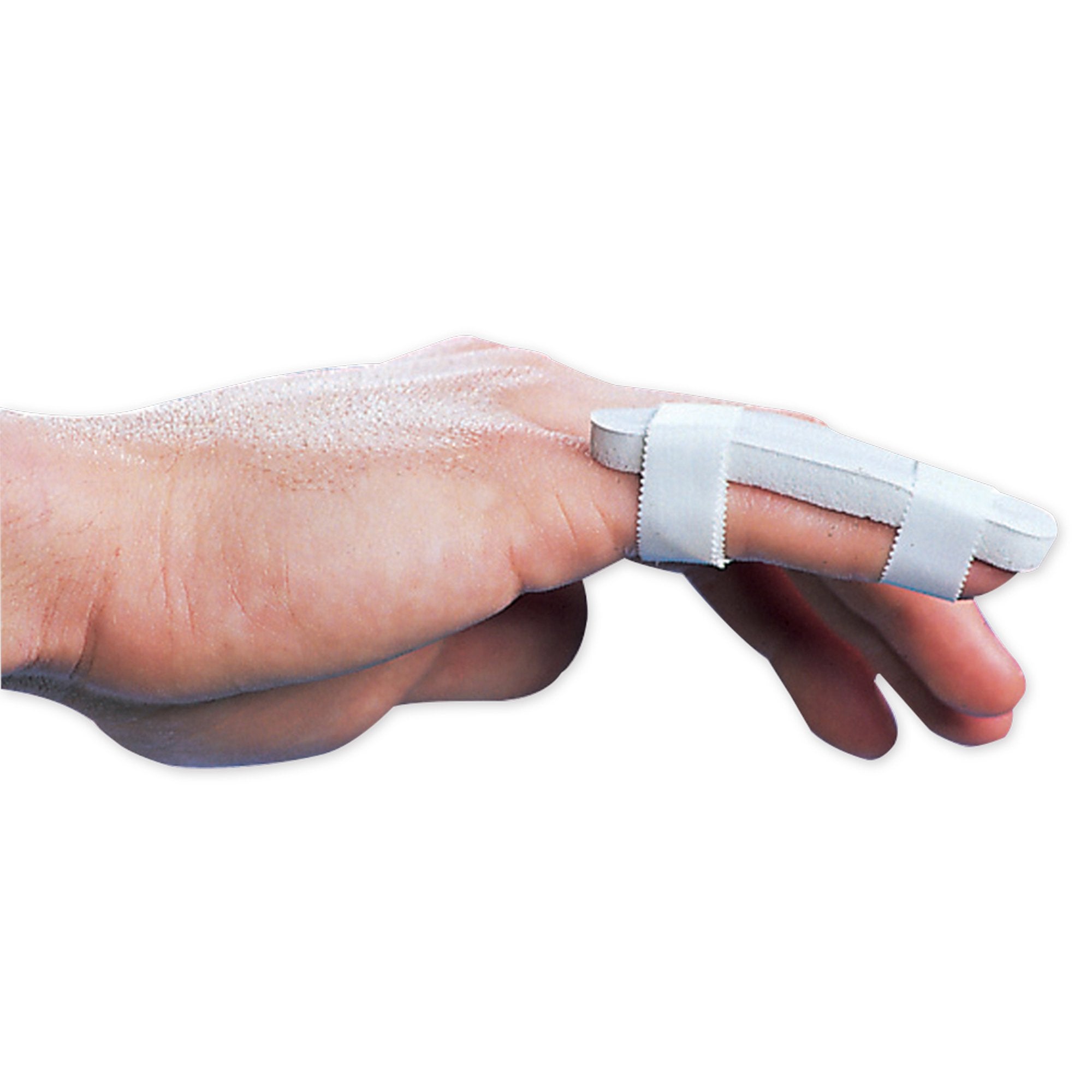 Finger Splint Plastalume® Adult Size A-3 Without Fastening Left or Right Hand White - image 2