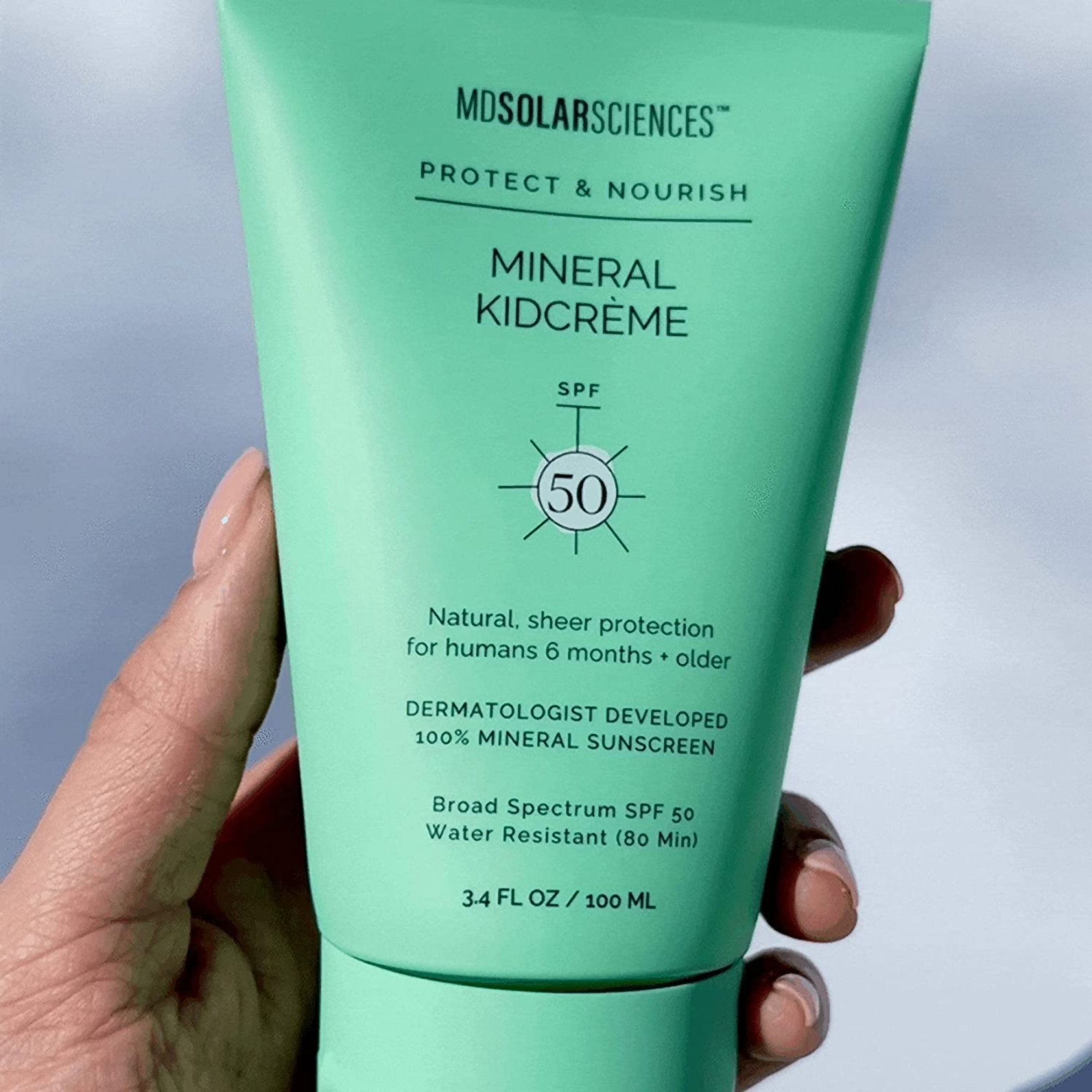 Sunscreen MDSolarSciences® Mineral KidCrème® SPF 50 Cream 3.4 oz. Tube - image 6