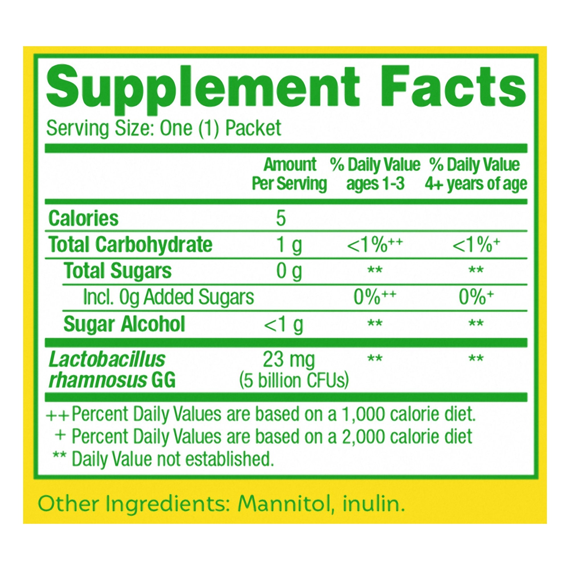 Pediatric Probiotic Dietary Supplement Culturelle® 30 per Box Packet - image 4