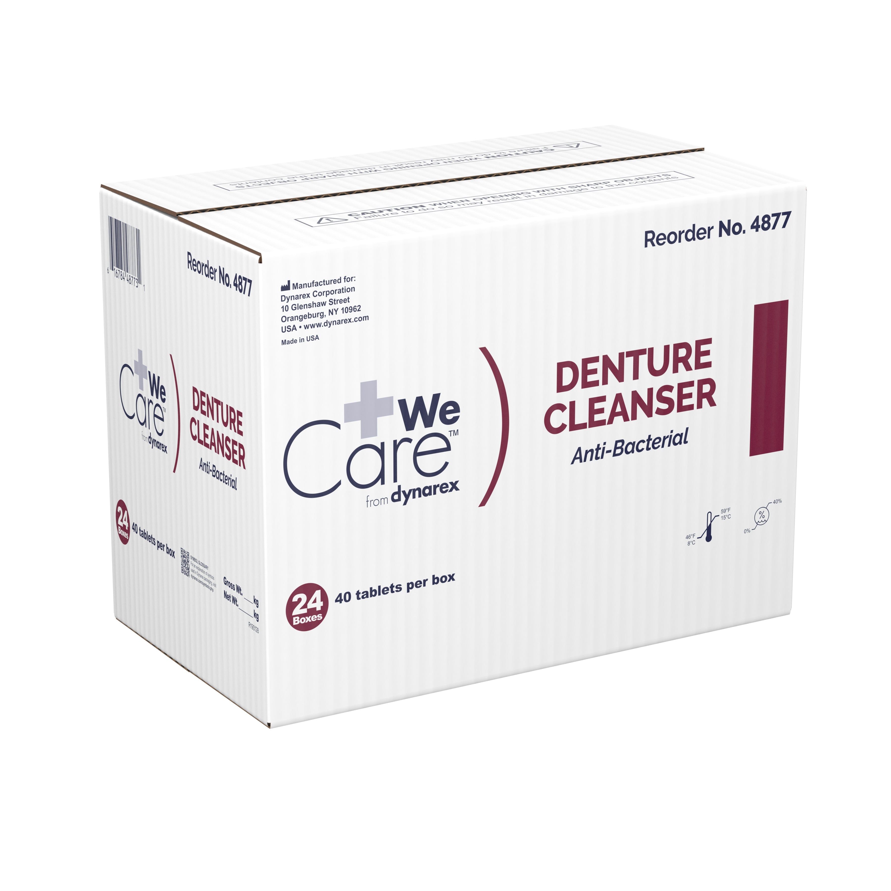 Denture Cleaner We Care™ from Dynarex® Tablet - image 4