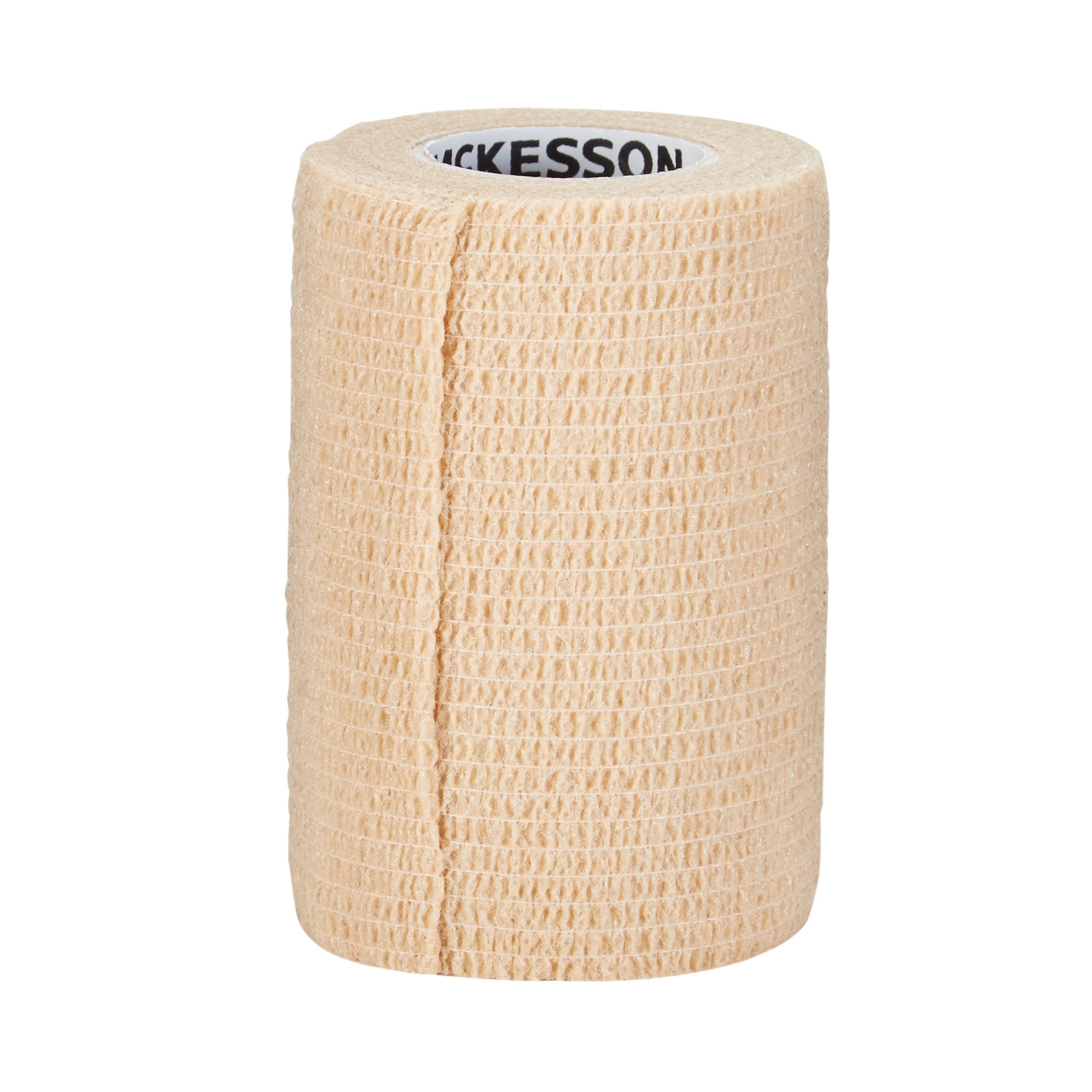 Cohesive Bandage McKesson 3 Inch X 5 Yard Self-adherent Closure Tan NonSterile Standard Compression - image 2