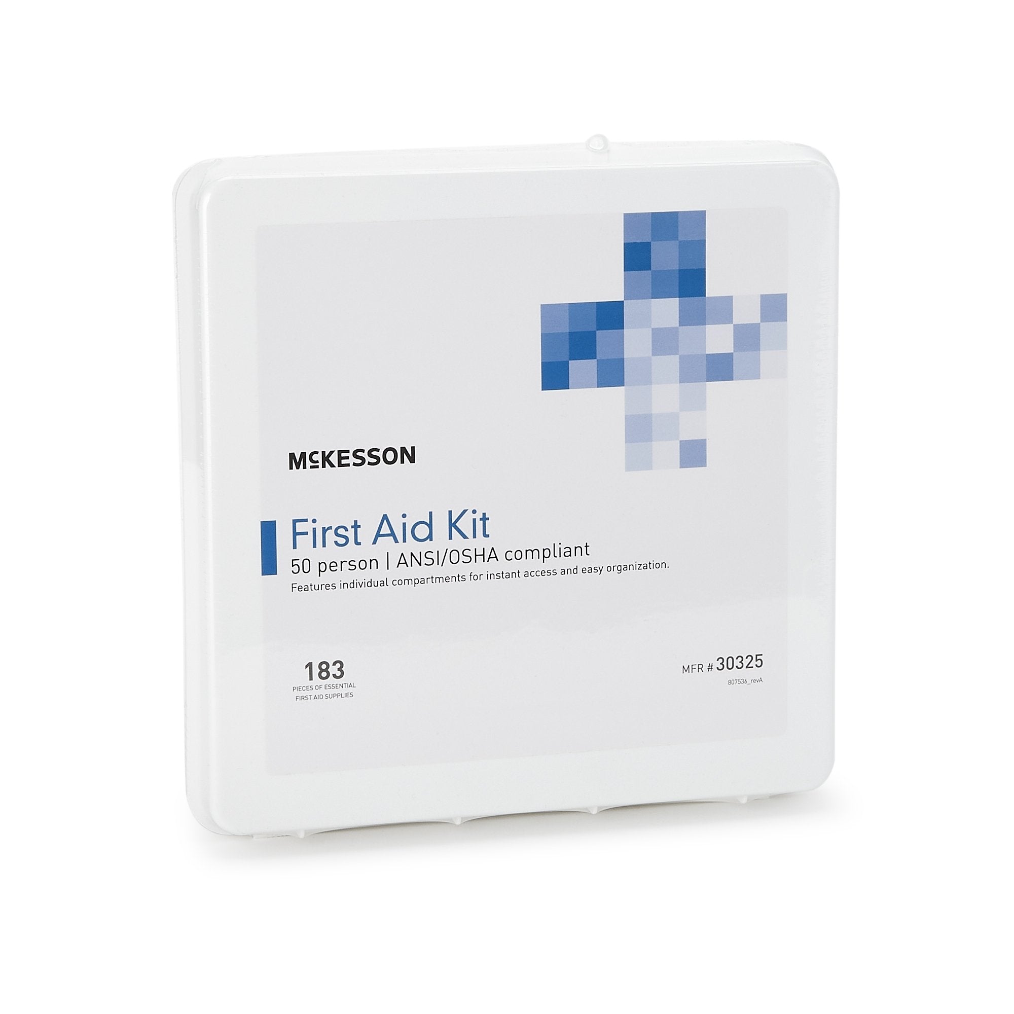First Aid Kit McKesson 50 Person Plastic Case - image 4