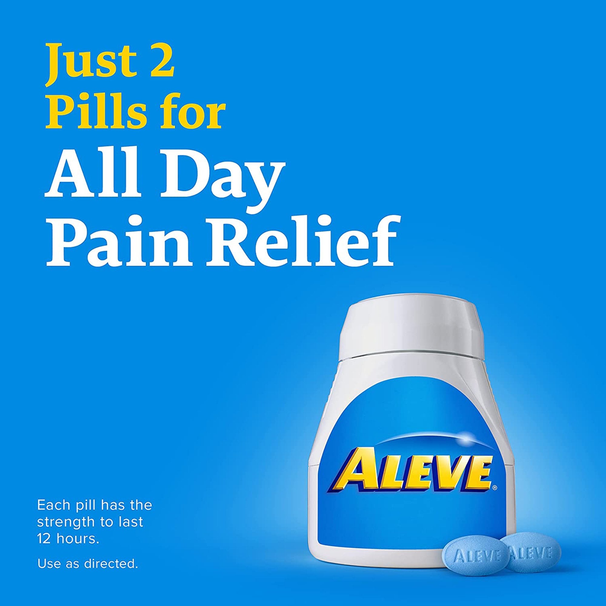 Pain Relief Aleve® 220 mg Strength Naproxen Sodium Caplet 24 per Bottle - image 6