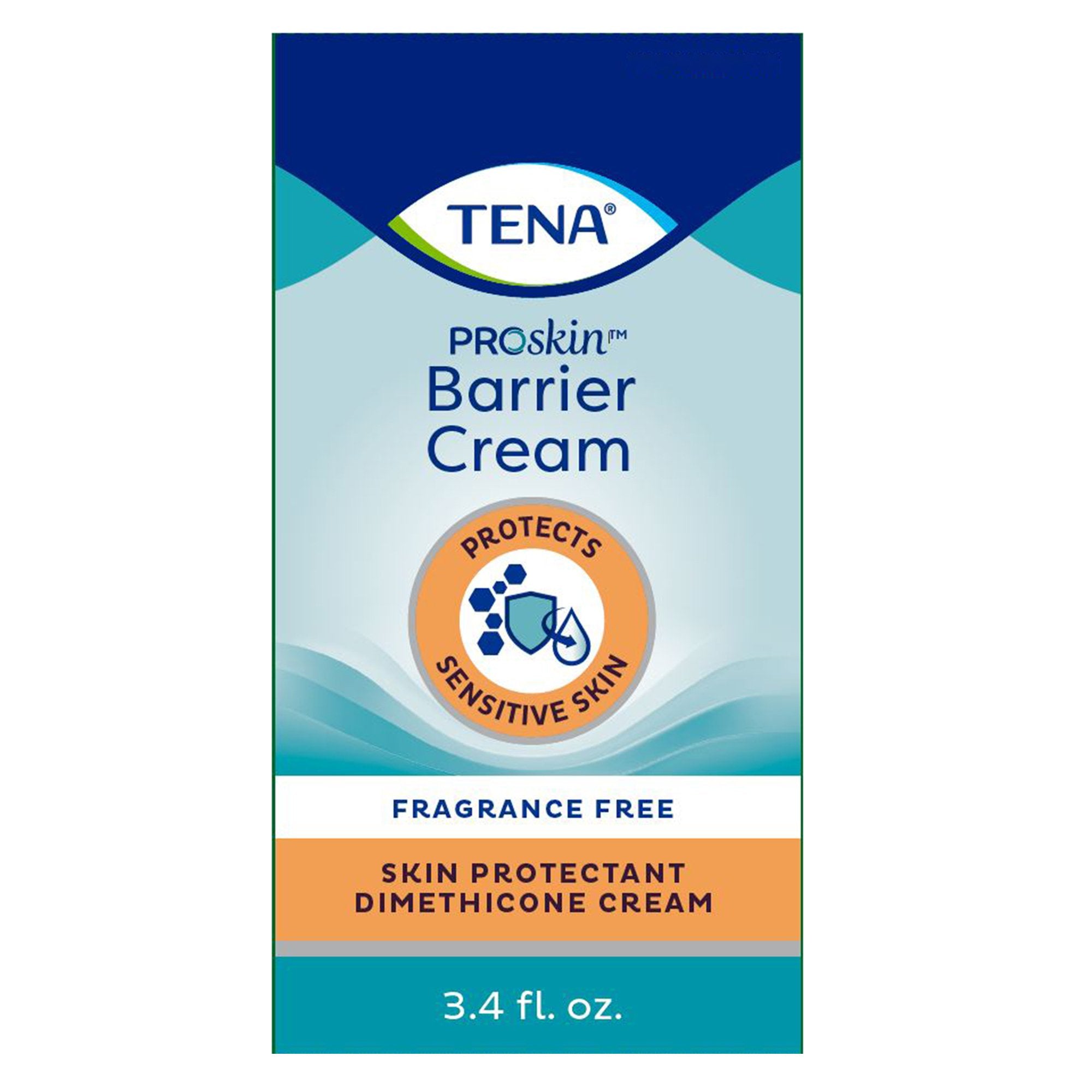 Skin Protectant TENA® Proskin™ Barrier Cream 3.4 oz. Tube Unscented Cream - image 2