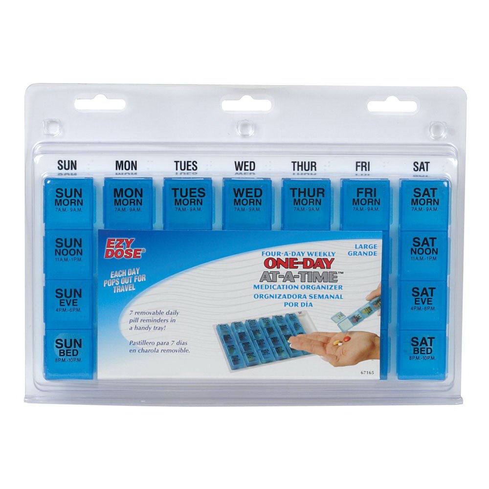 Pill Organizer One-Day-At-A-Time® Large 7 Day 4 Dose - image 2