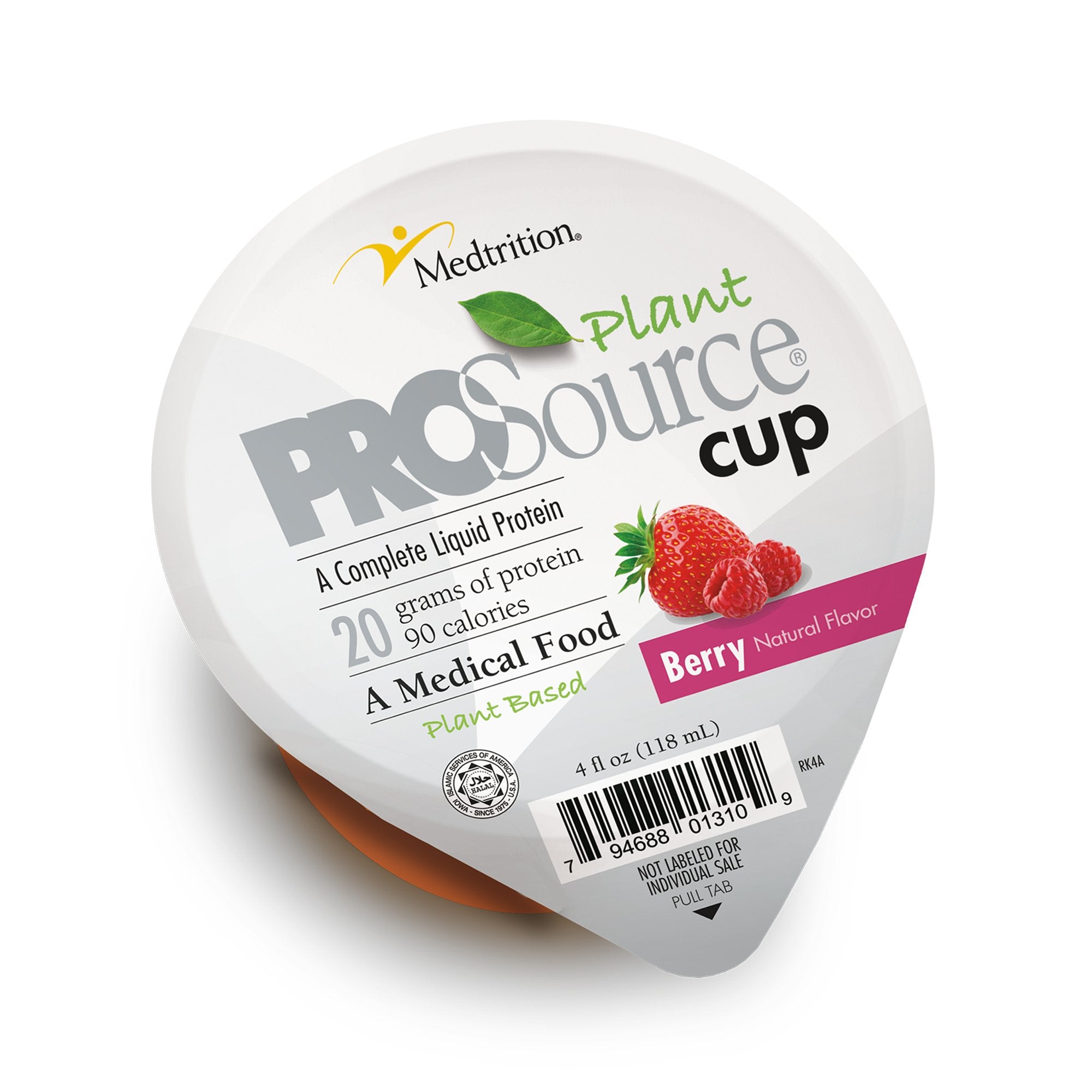 Oral Supplement ProSource® Plant Cup Berry Flavor Liquid 4 oz. Cup