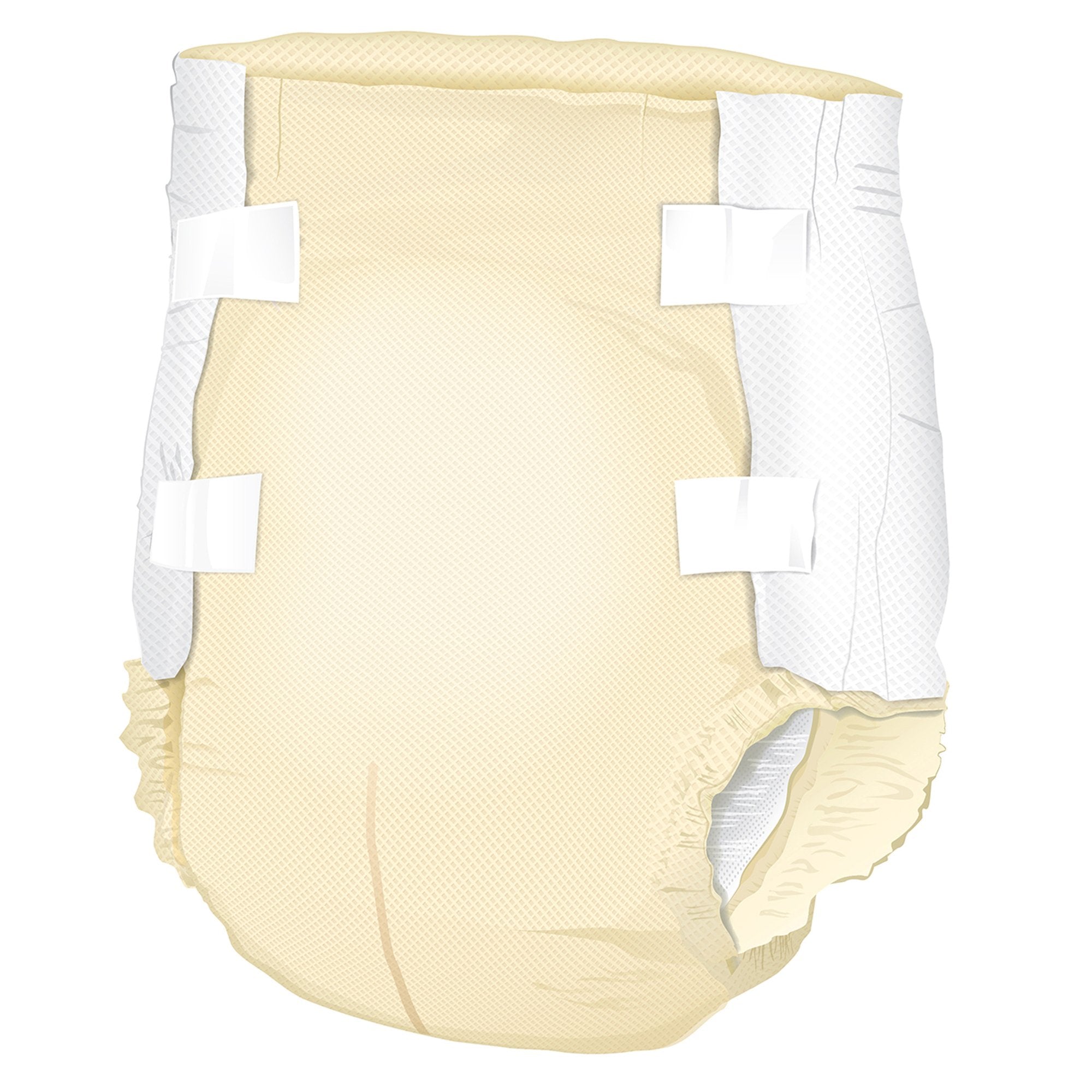McKesson Classic Light Absorbency Incontinence Brief, Extra Large (15 Units)
