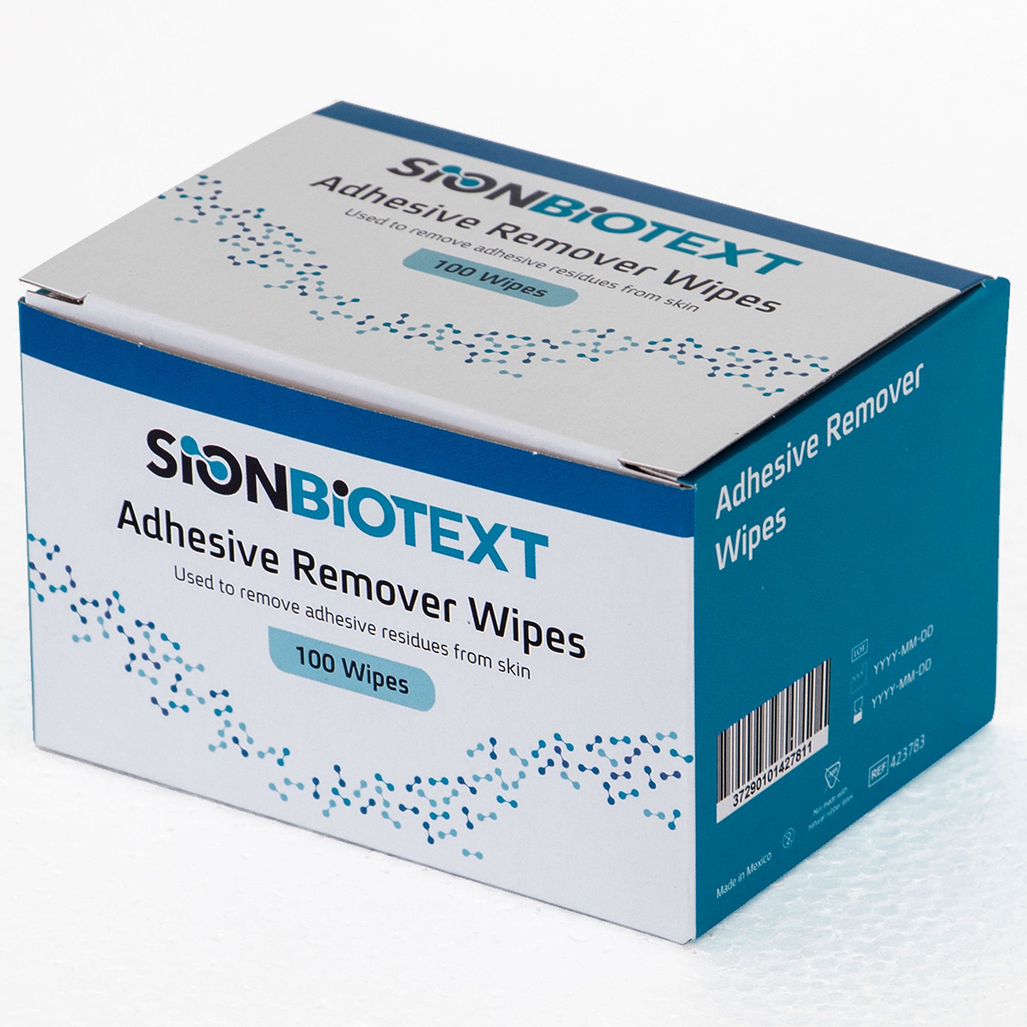Adhesive Remover SionBiotext Wipe 100 per Box (100 Units)