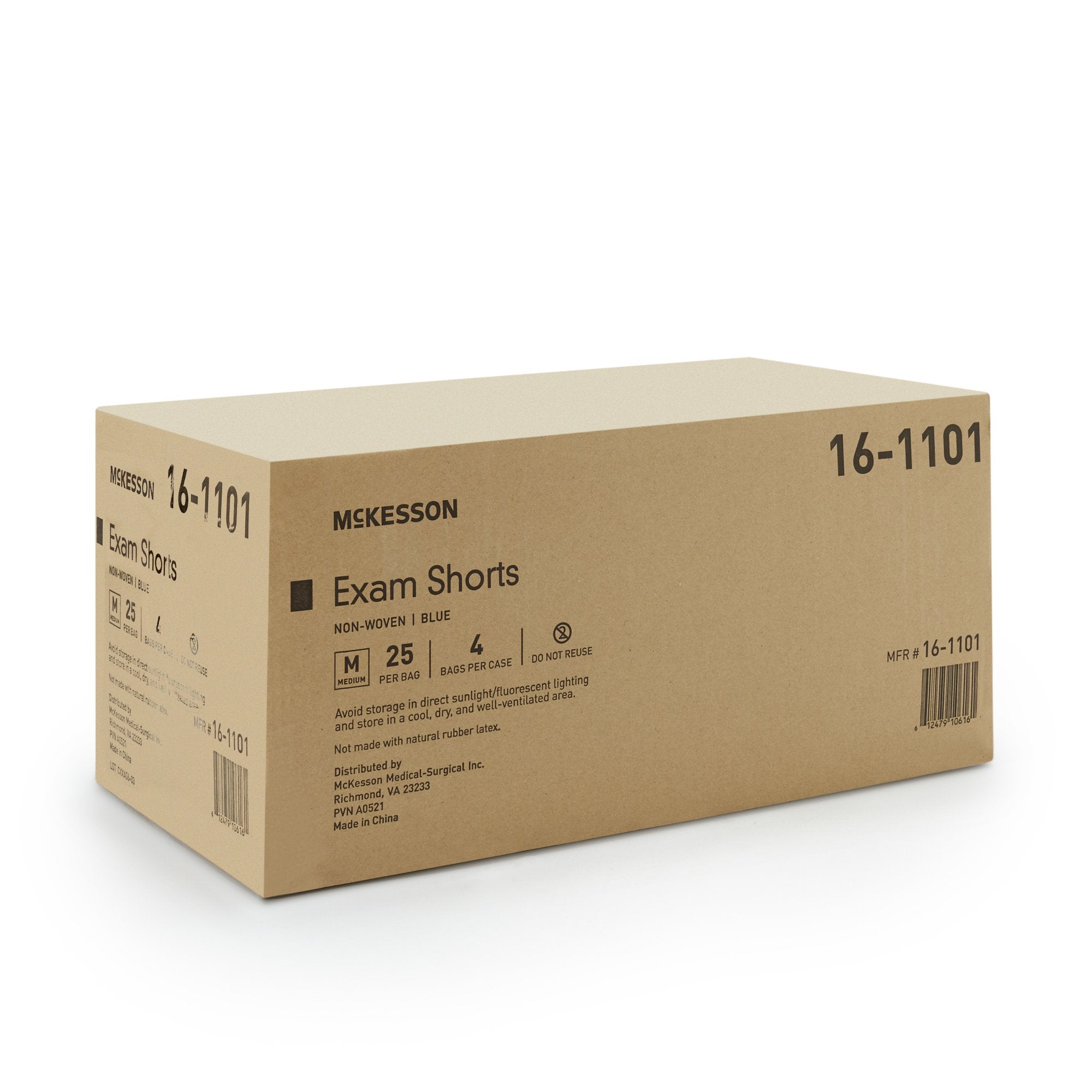 McKesson Patient Exam Shorts, Medium (100 Units)