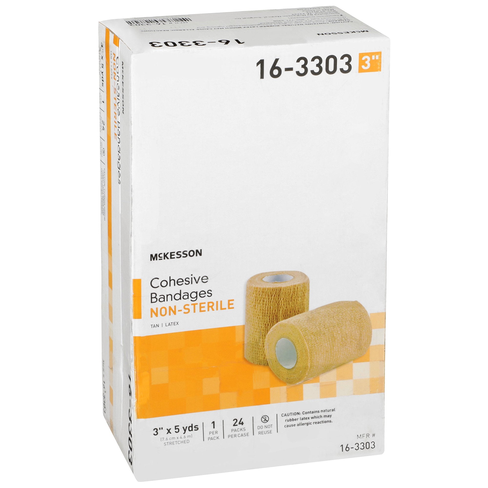 McKesson Self-adherent Closure Cohesive Bandage, 3 Inch x 5 Yard (1 Unit)