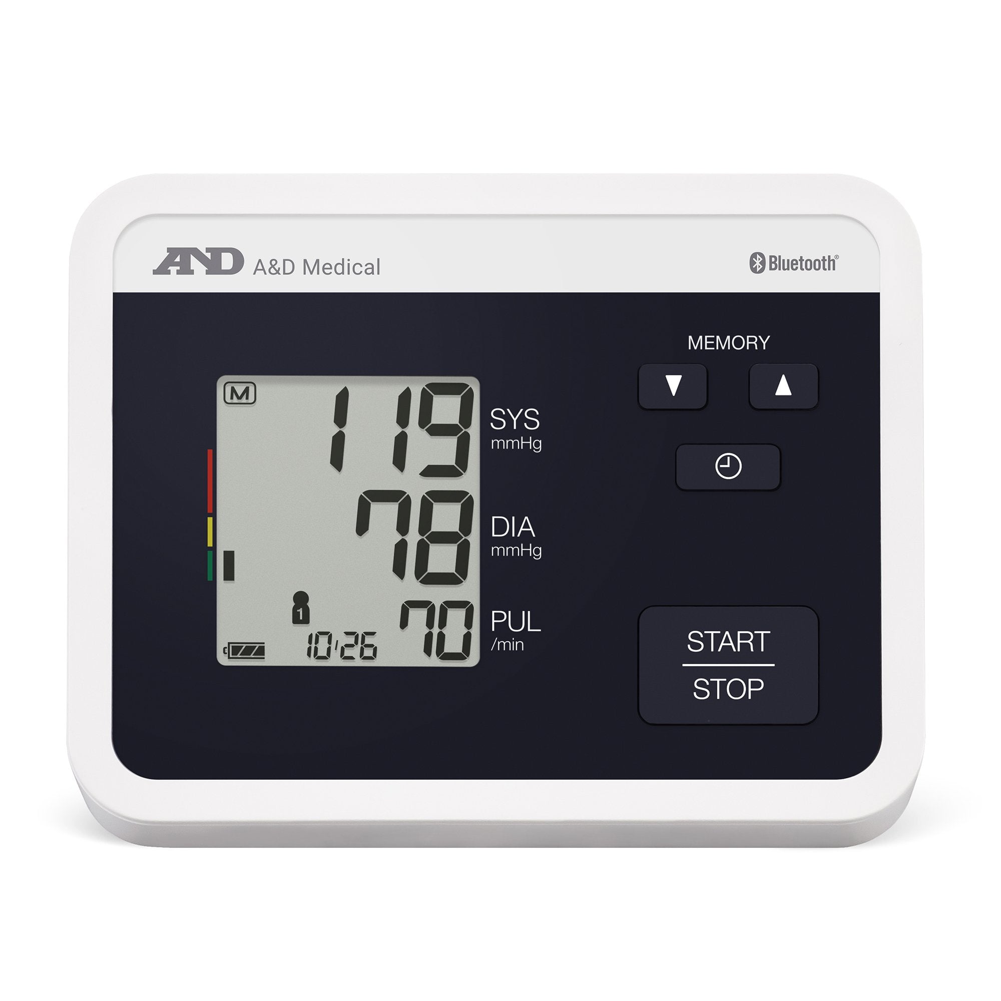 Home Automatic Digital Blood Pressure Monitor AND Wide Cuff Nylon Cuff 22 to 42 cm Desk Model - image 4