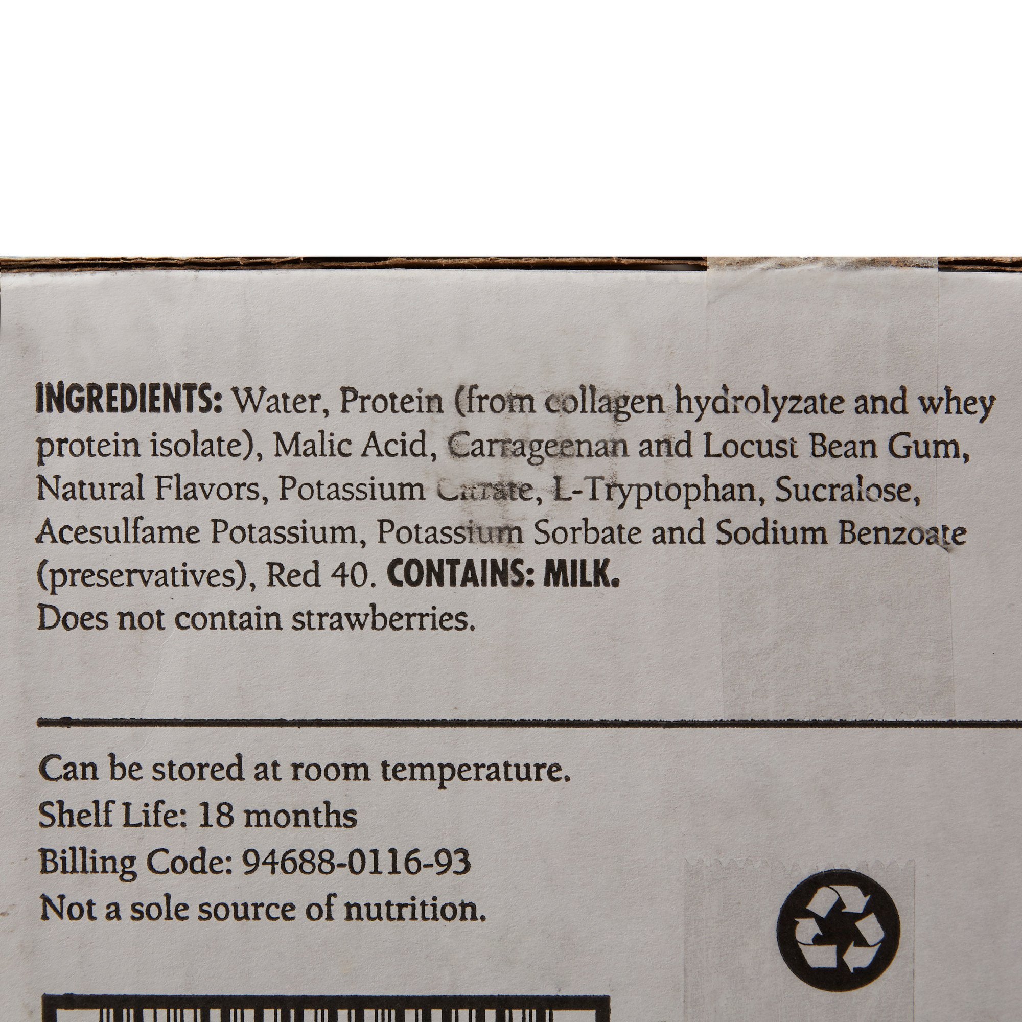 Oral Supplement Gelatein® Fruit Punch Flavor Gel 4 oz. Cup - image 4