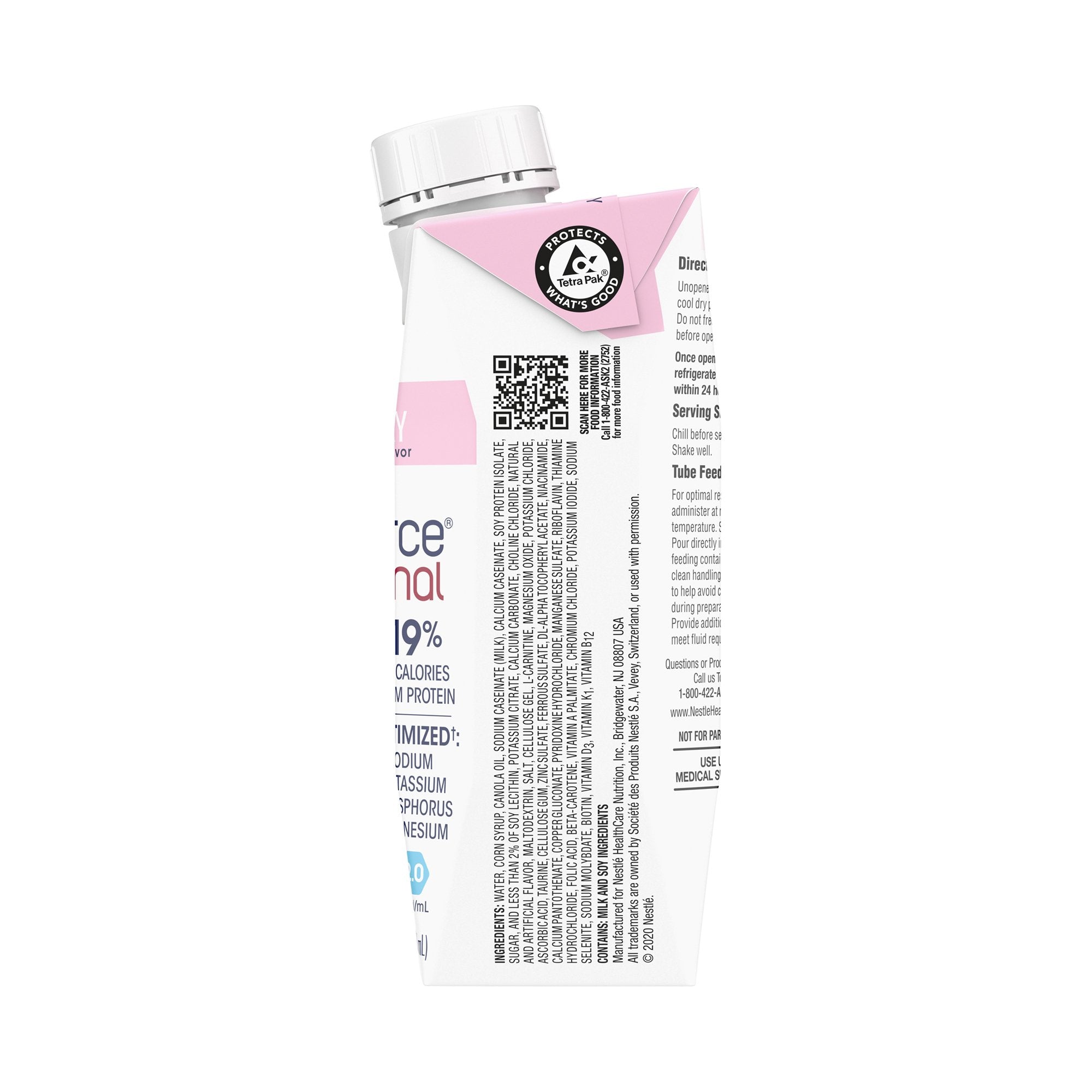 Oral Supplement Novasource® Renal Strawberry Flavor Liquid 8 oz. Carton - image 4