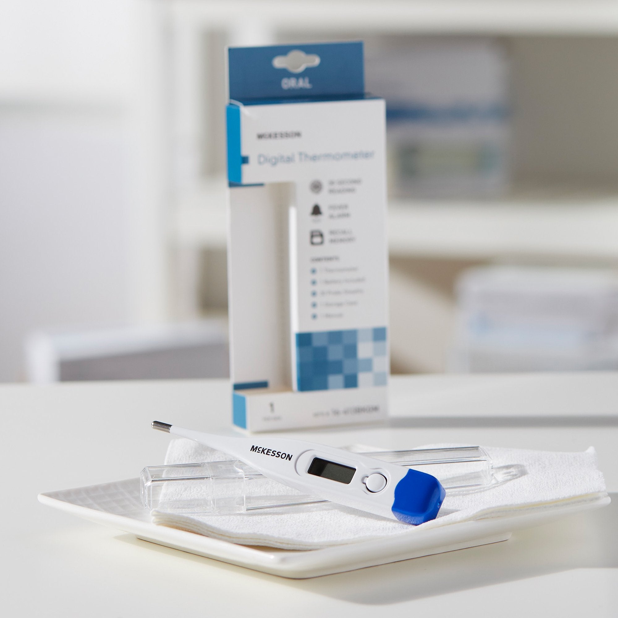 Digital Stick Thermometer McKesson Oral Probe Handheld - image 5
