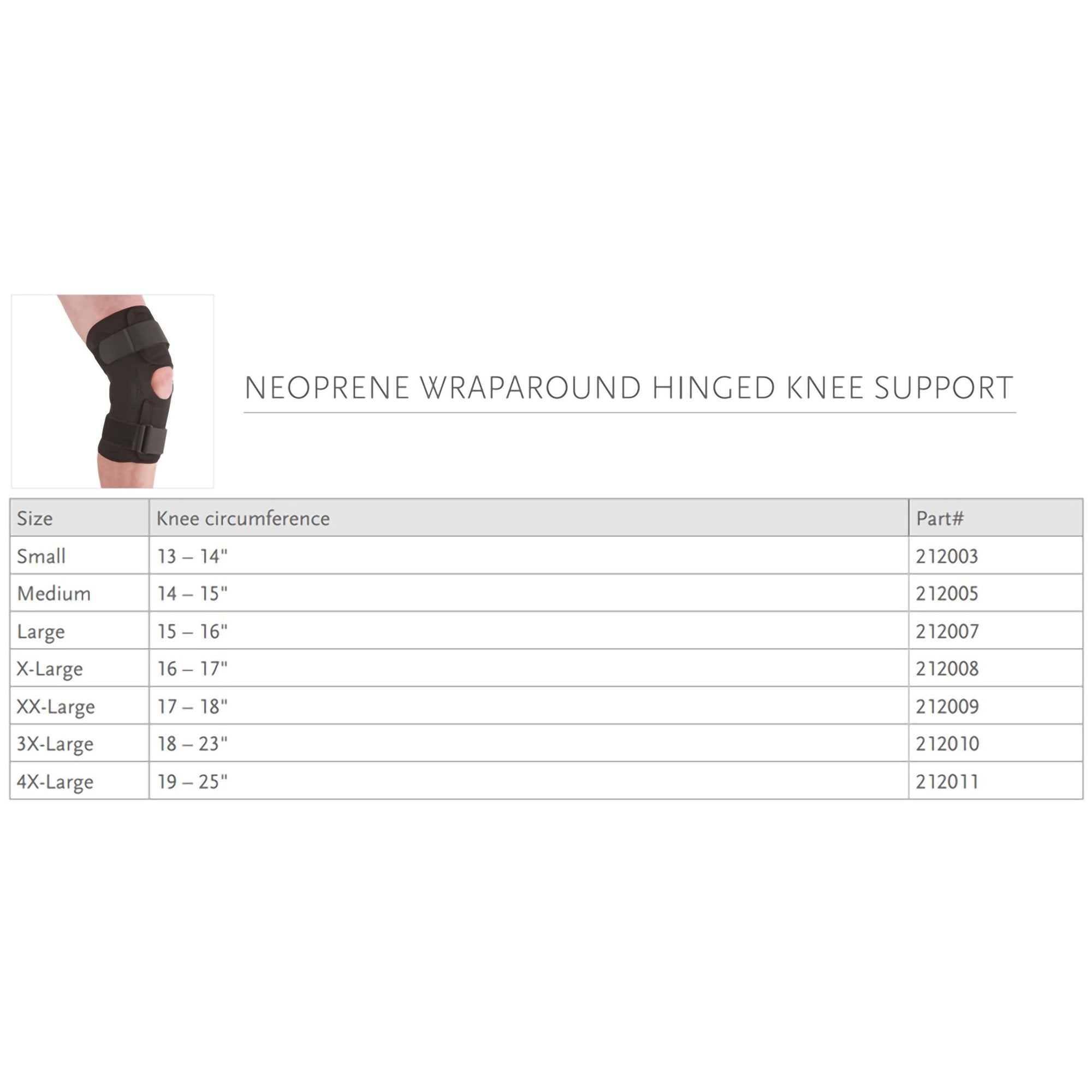 Knee Brace Ossur® Medium D-Ring / Hook and Loop Strap Closure 14 to 15 Inch Knee Circumference Left or Right Knee - image 3