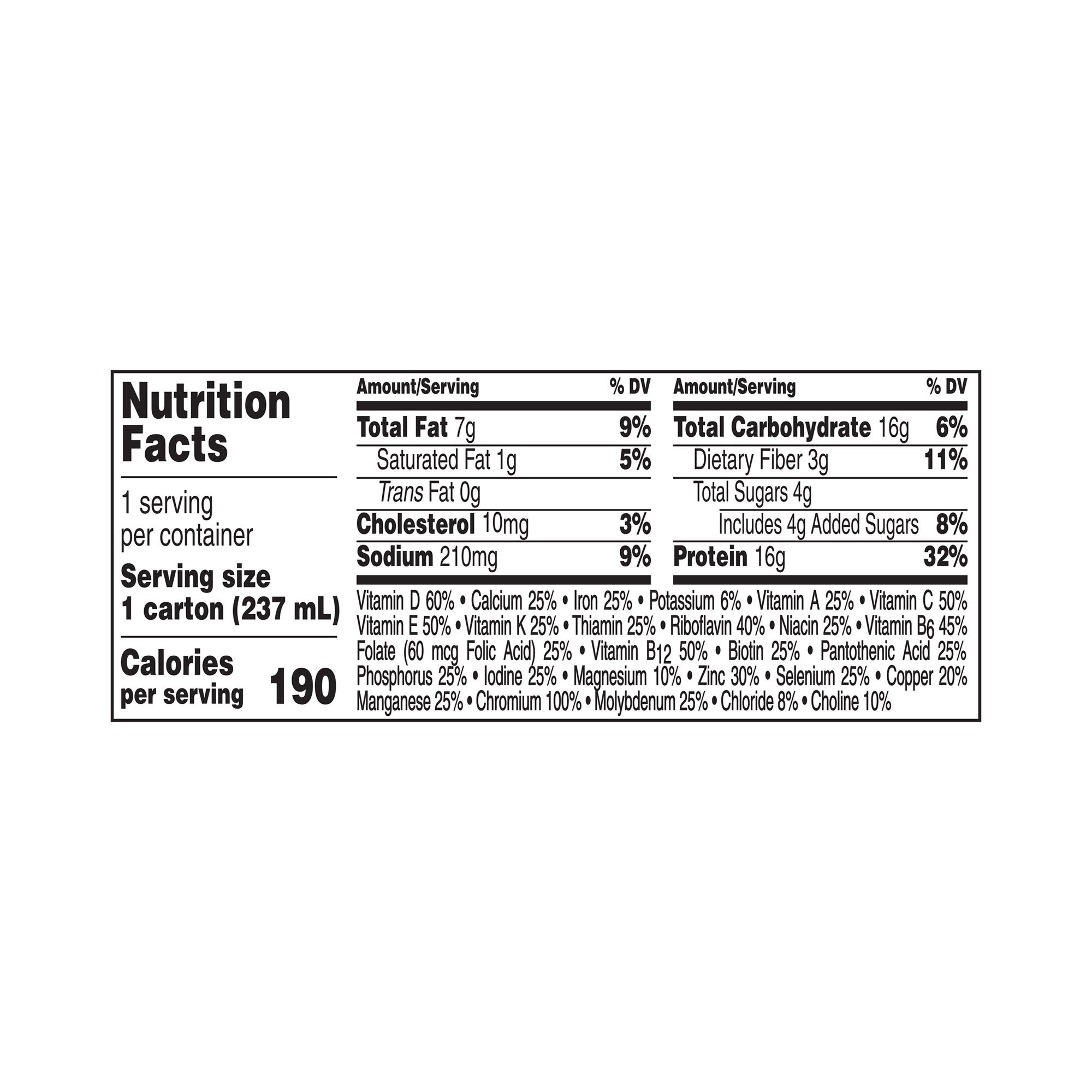 Oral Supplement Boost Glucose Control® Rich Chocolate Flavor Liquid 8 oz. Carton - image 4