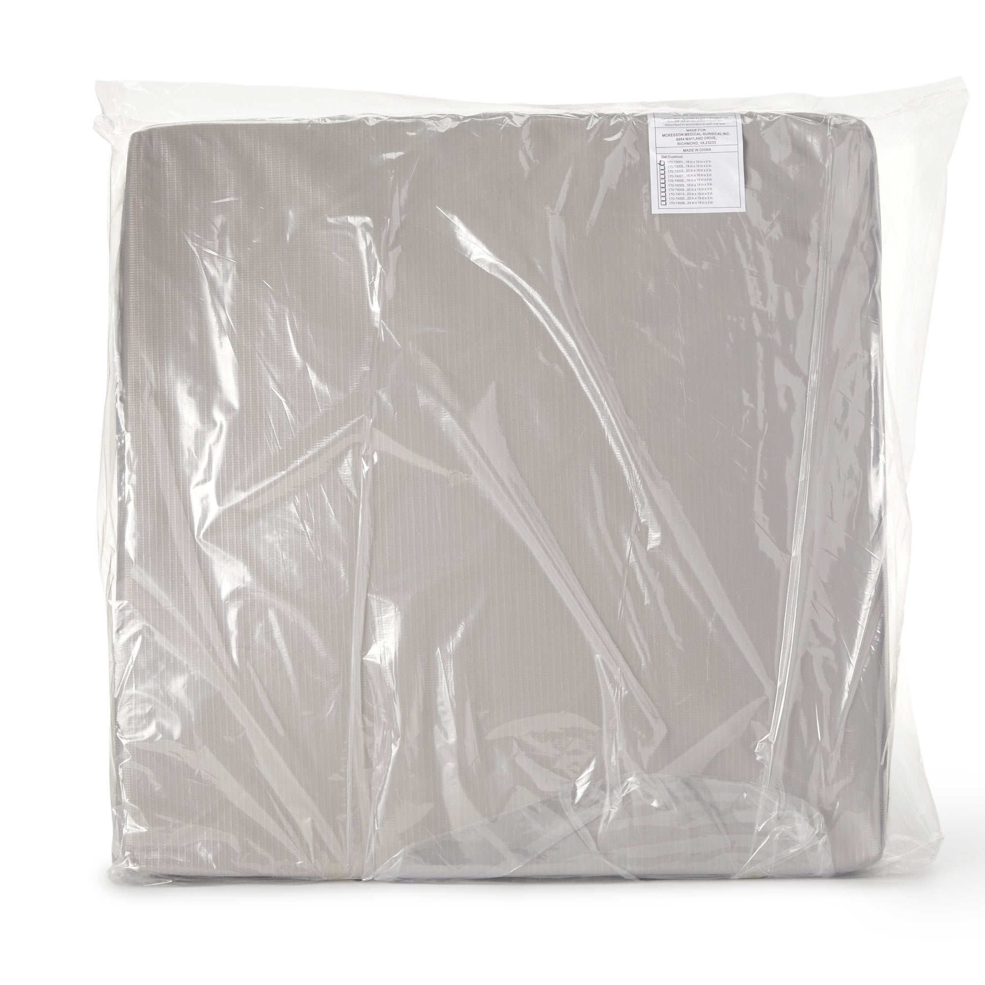 Seat Cushion McKesson 16 W X 16 L X 2 D Inch Foam / Gel - image 5