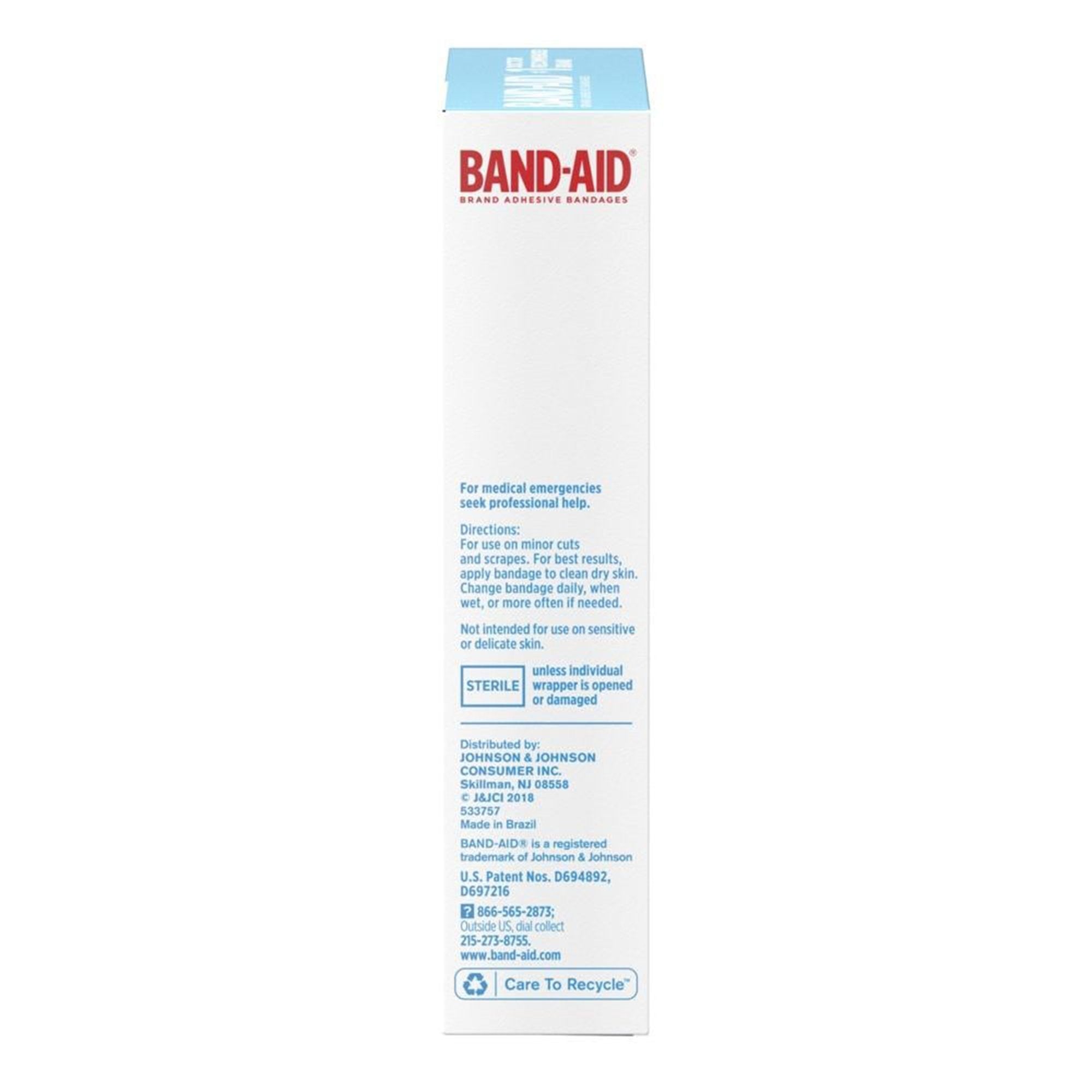 Waterproof Adhesive Strip Band-Aid® Water Block® Tough Strips™ XL Plastic Tan 1-3/4 X 4 Inch Sterile - image 3
