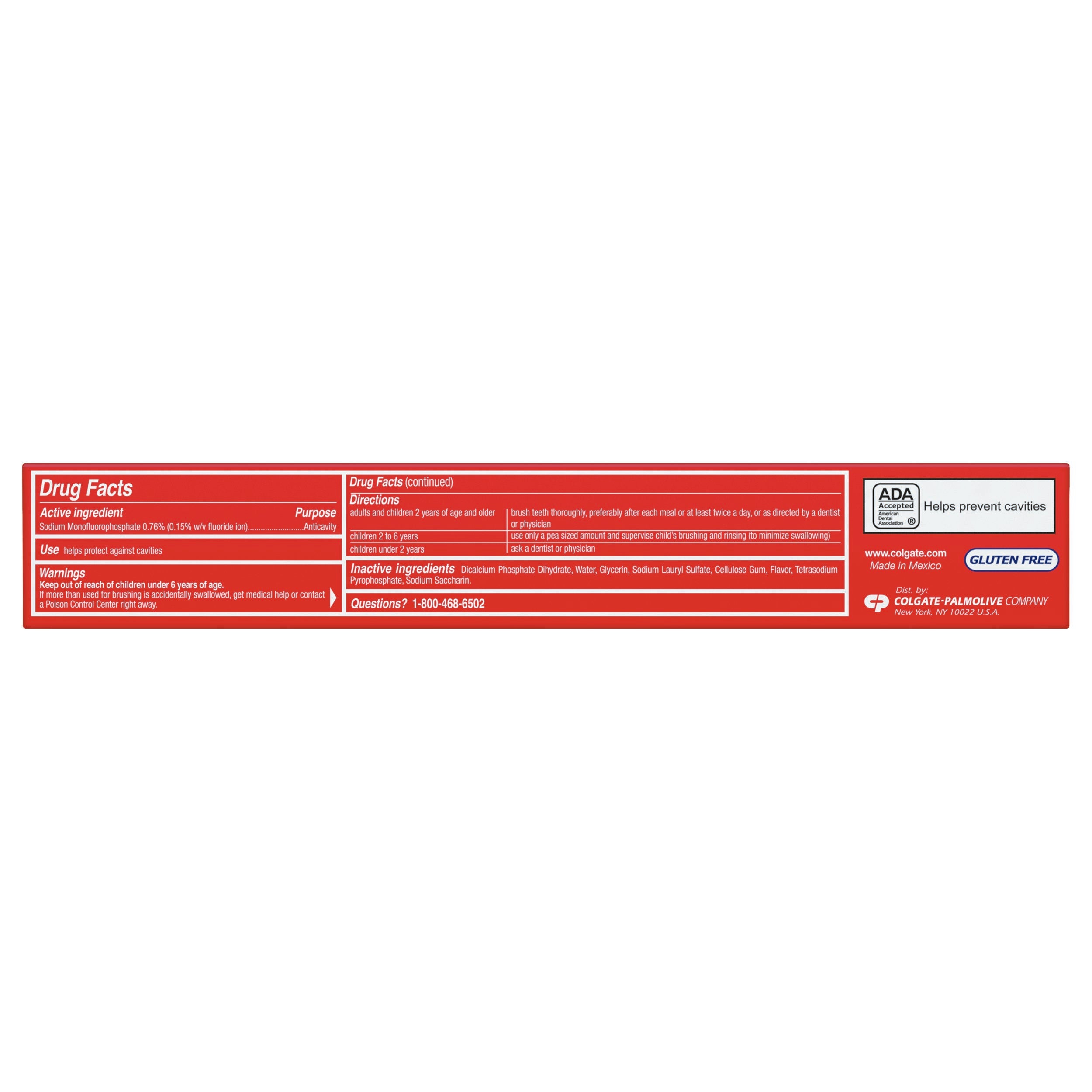 Toothpaste Colgate® Cavity Protection Regular Flavor 6 oz. Tube - image 4