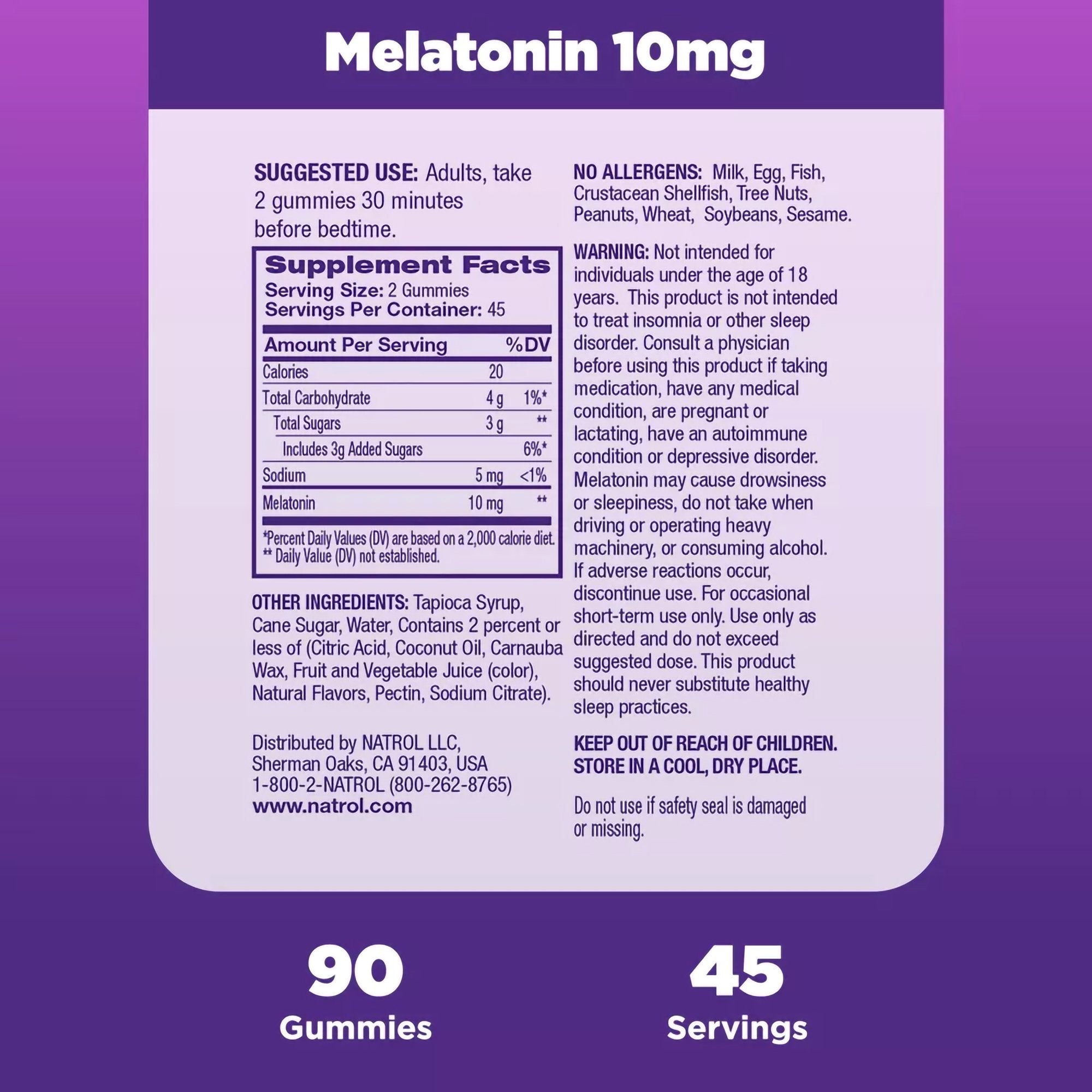 Natural Sleep Aid 90 per Bottle - image 7