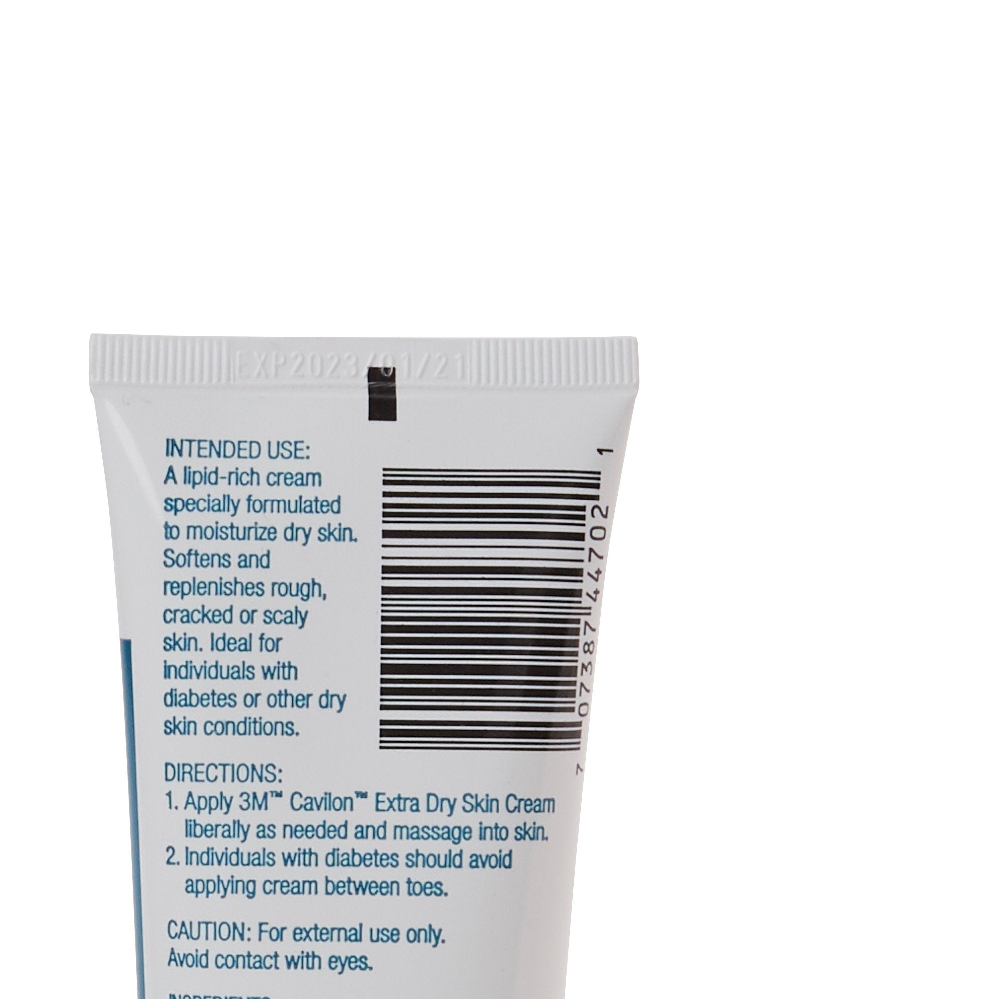 Hand and Body Moisturizer 3M™ Cavilon™ Extra Dry Skin 4 oz. Tube Scented Cream - image 2