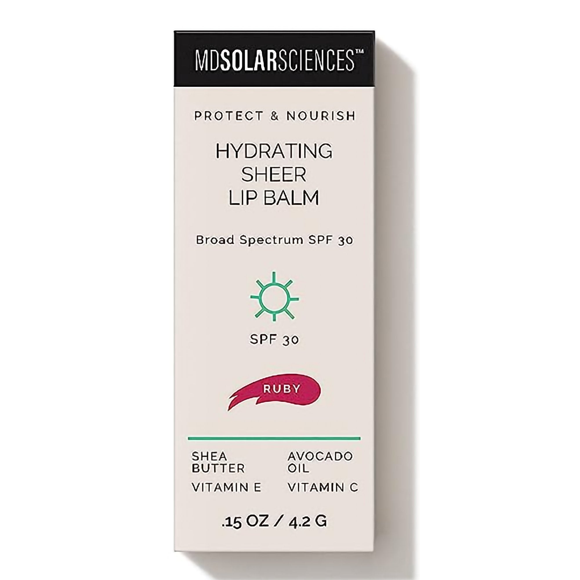 Tinted Lip Balm with Sunscreen MDSolarsciences™ Hydrating Sheer 0.15 oz. Balm Tube Unflavored - image 2