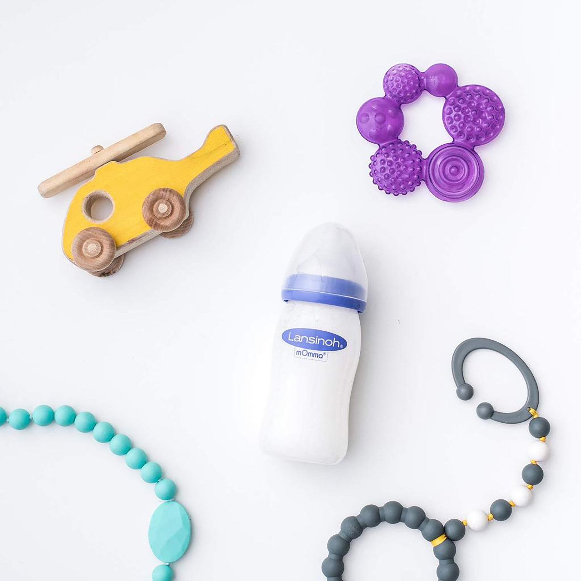 Baby Bottle Lansinoh® 8 oz. Polypropylene Clear - image 3