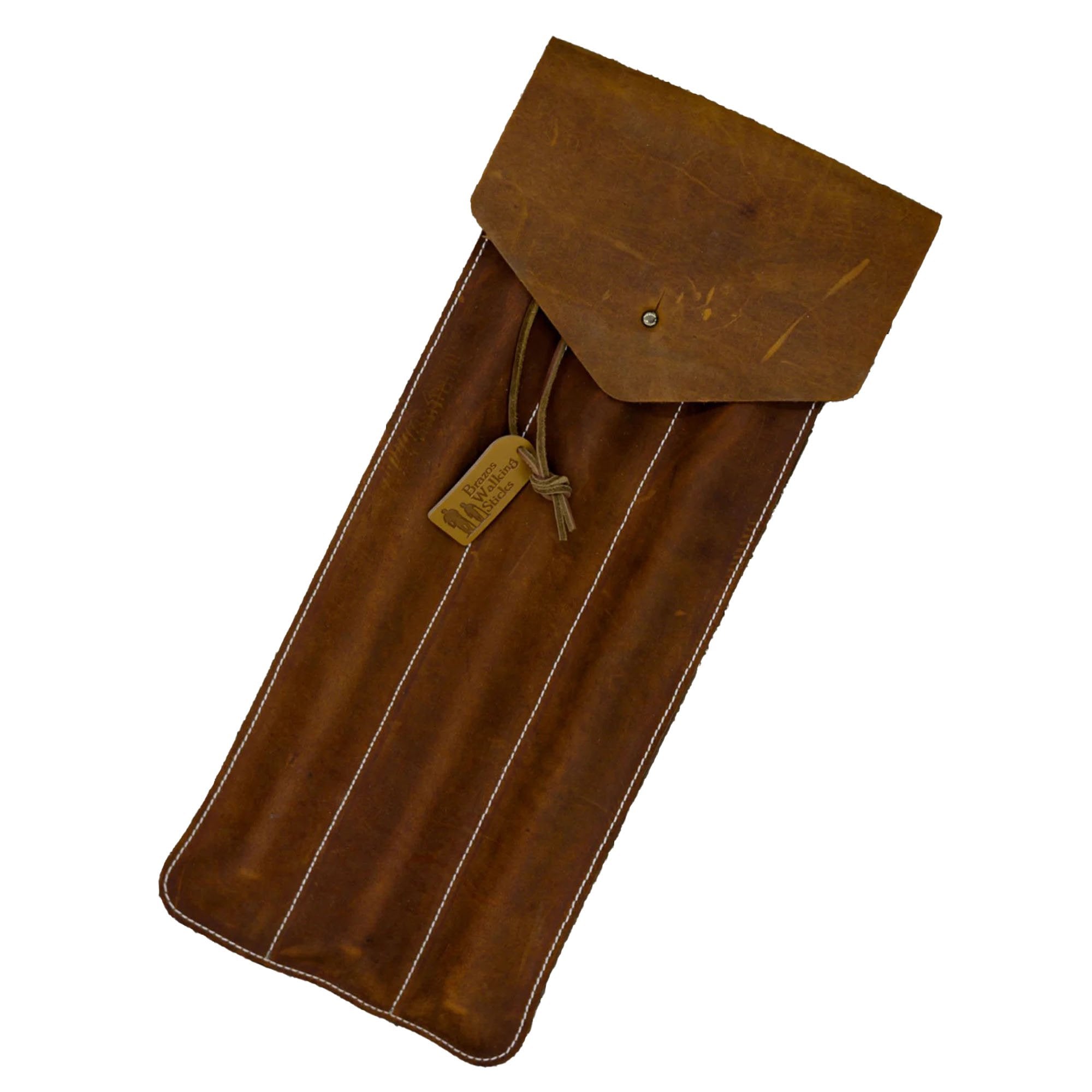 Brazos Traveler's Stick Leather Case