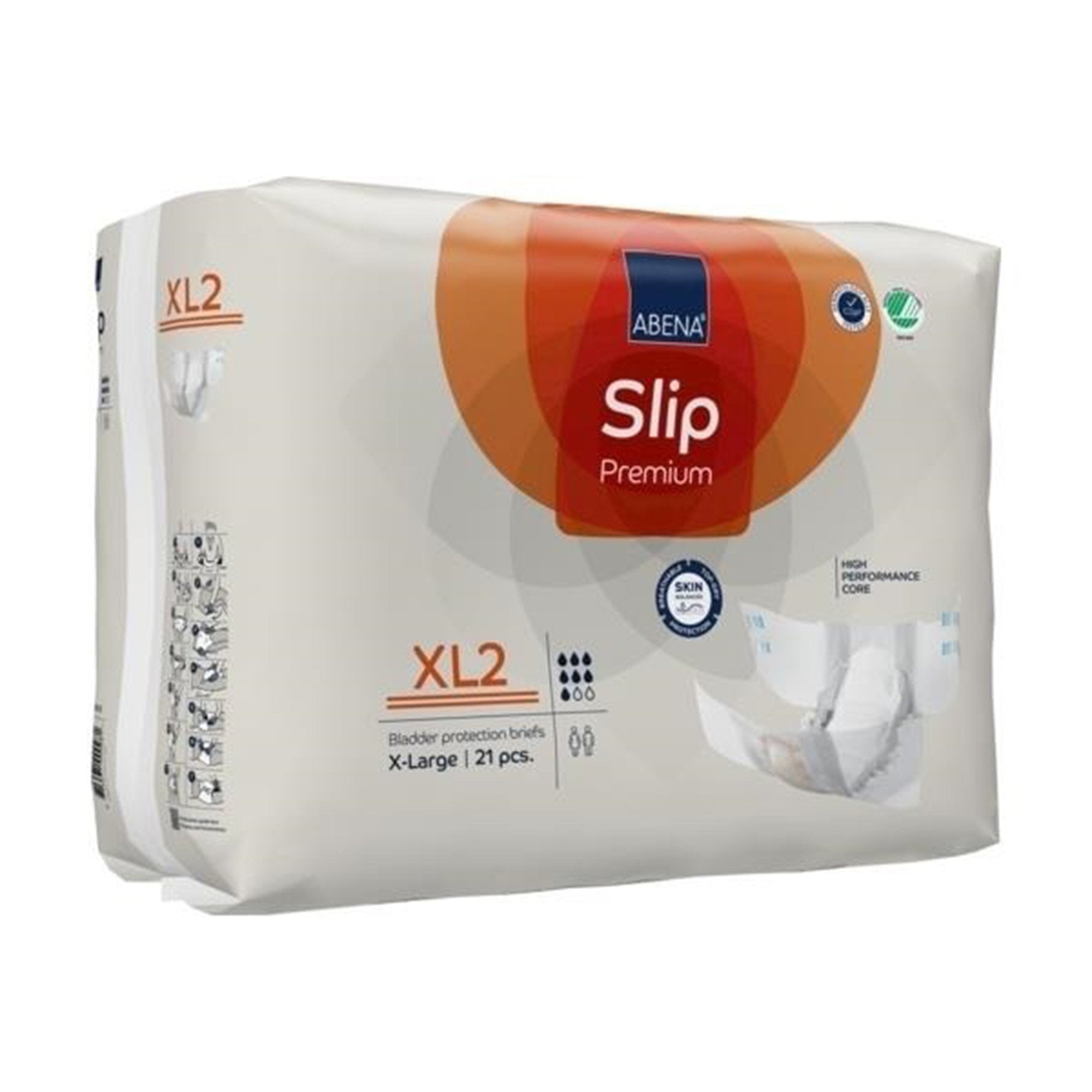 Incontinence Brief Abena® Slip Premium XL2 Adult X-Large Unisex Disposable Heavy Absorbency - image 3